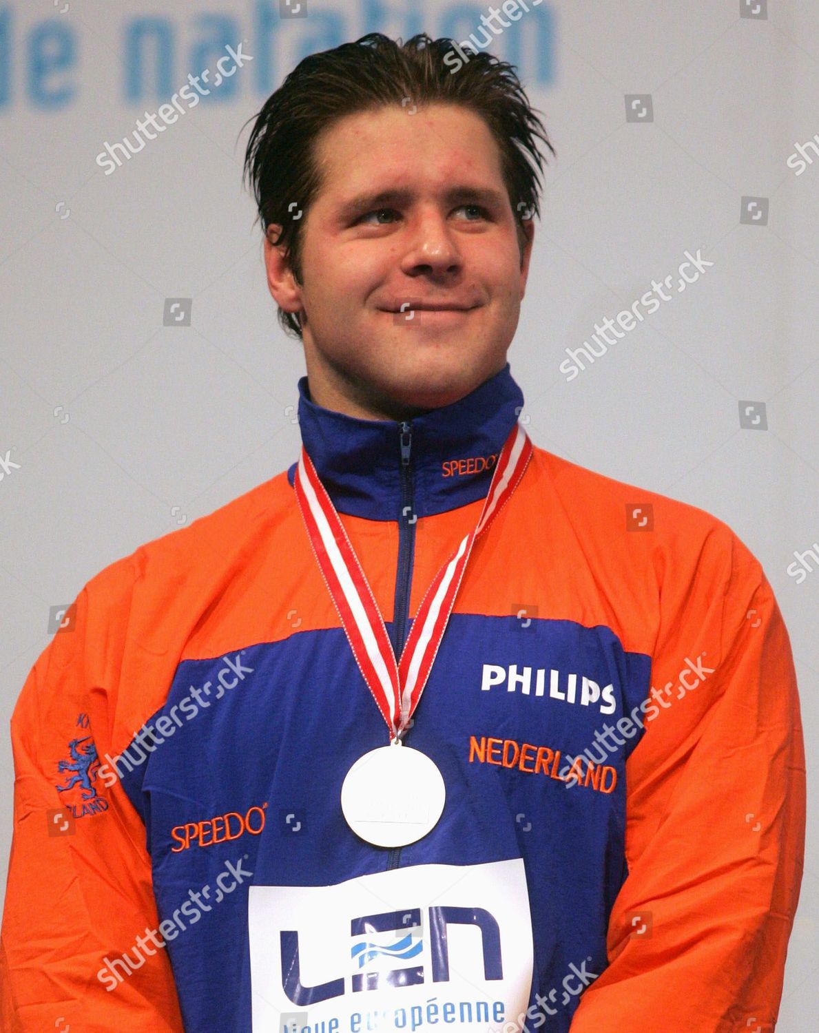 Dutch Silver Medalist Mark Veens Smiles Editorial Stock Photo Stock