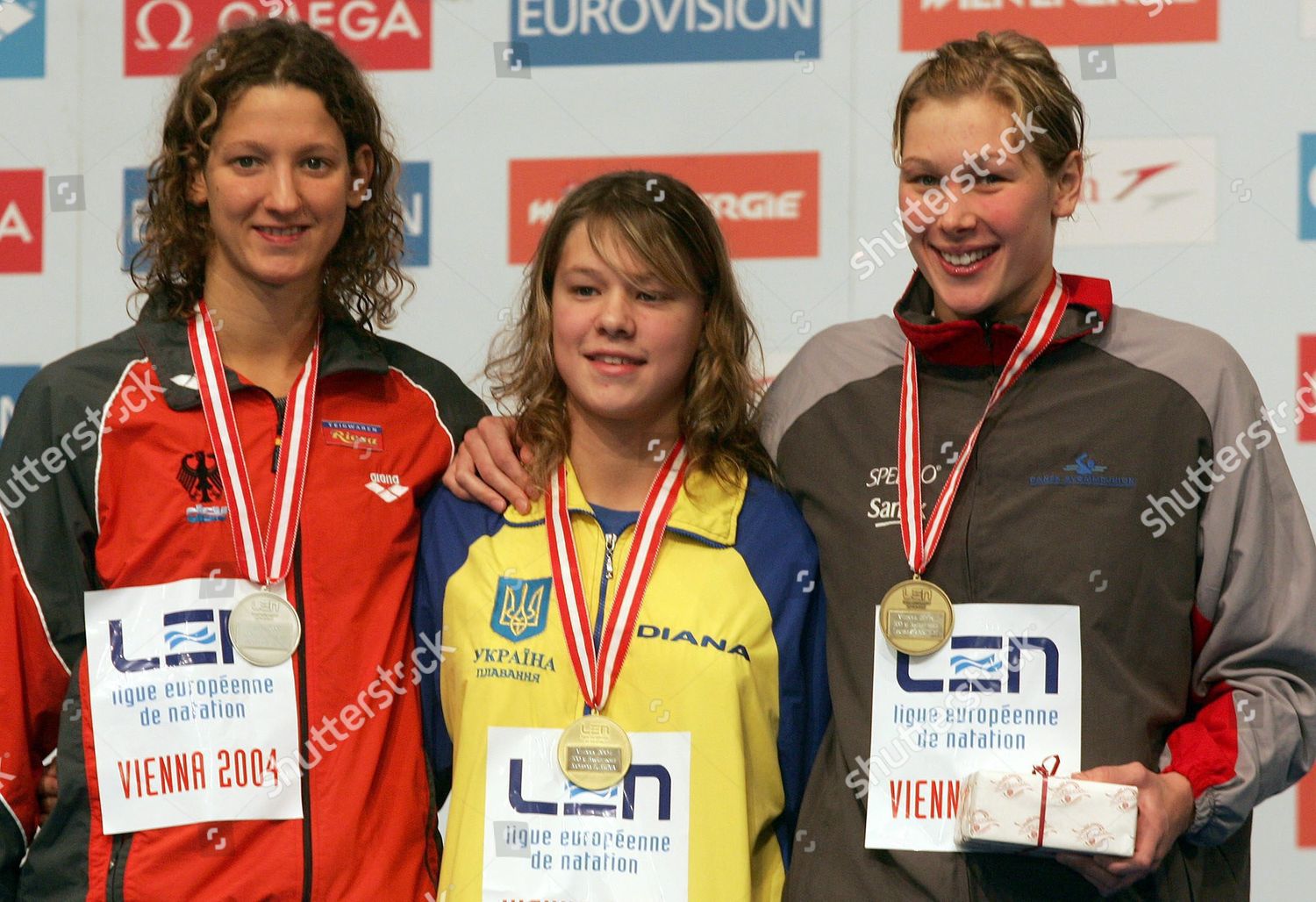 Ukrainian Gold Medal Winner Kateryna Zubkova Editorial Stock Photo