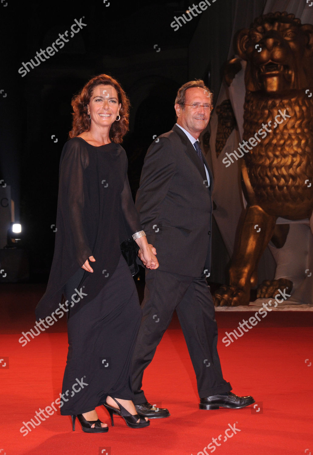 Monica Guerritore Roberto Zaccaria Editorial Stock Photo - Stock Image
