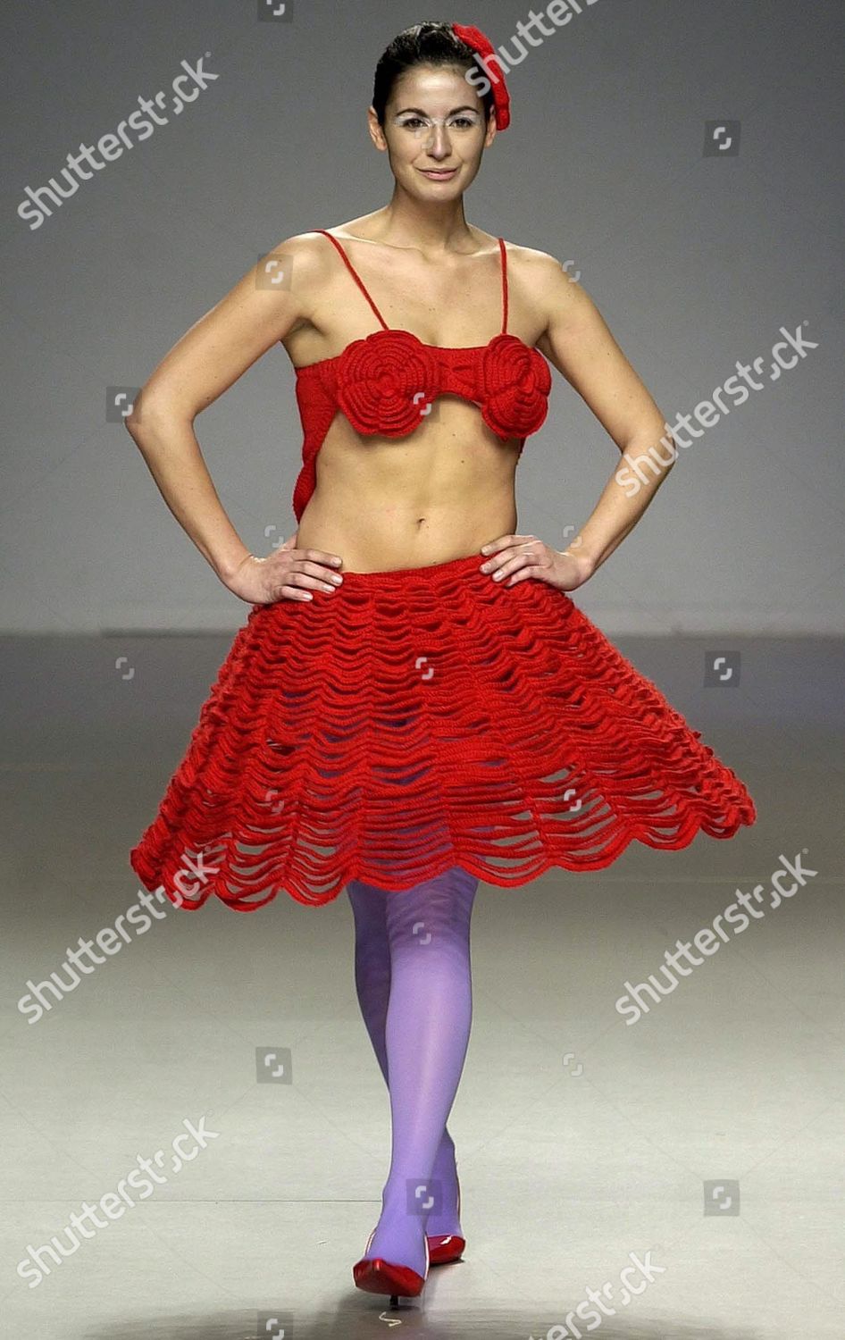 Model Displays Outfit 2004 Autumnwinter Collection Editorial Stock Photo -  Stock Image | Shutterstock