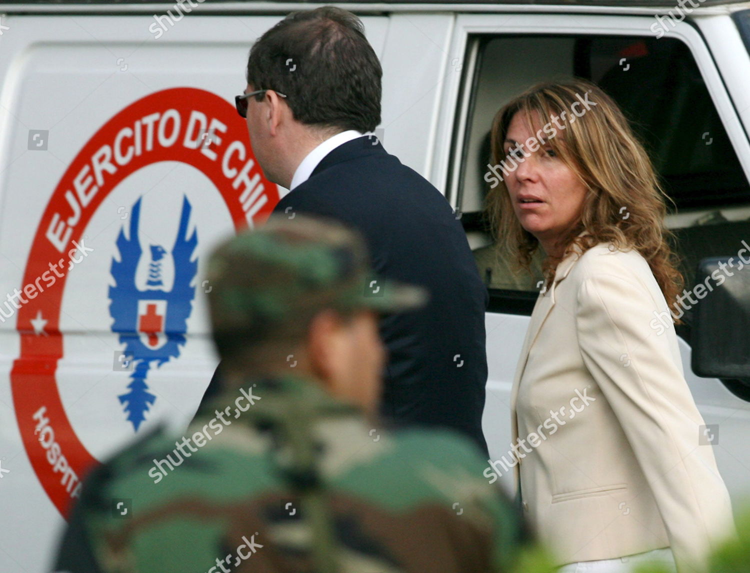 Jacqueline Pinochet Hiriart Daughter Former Chilean Editorial Stock