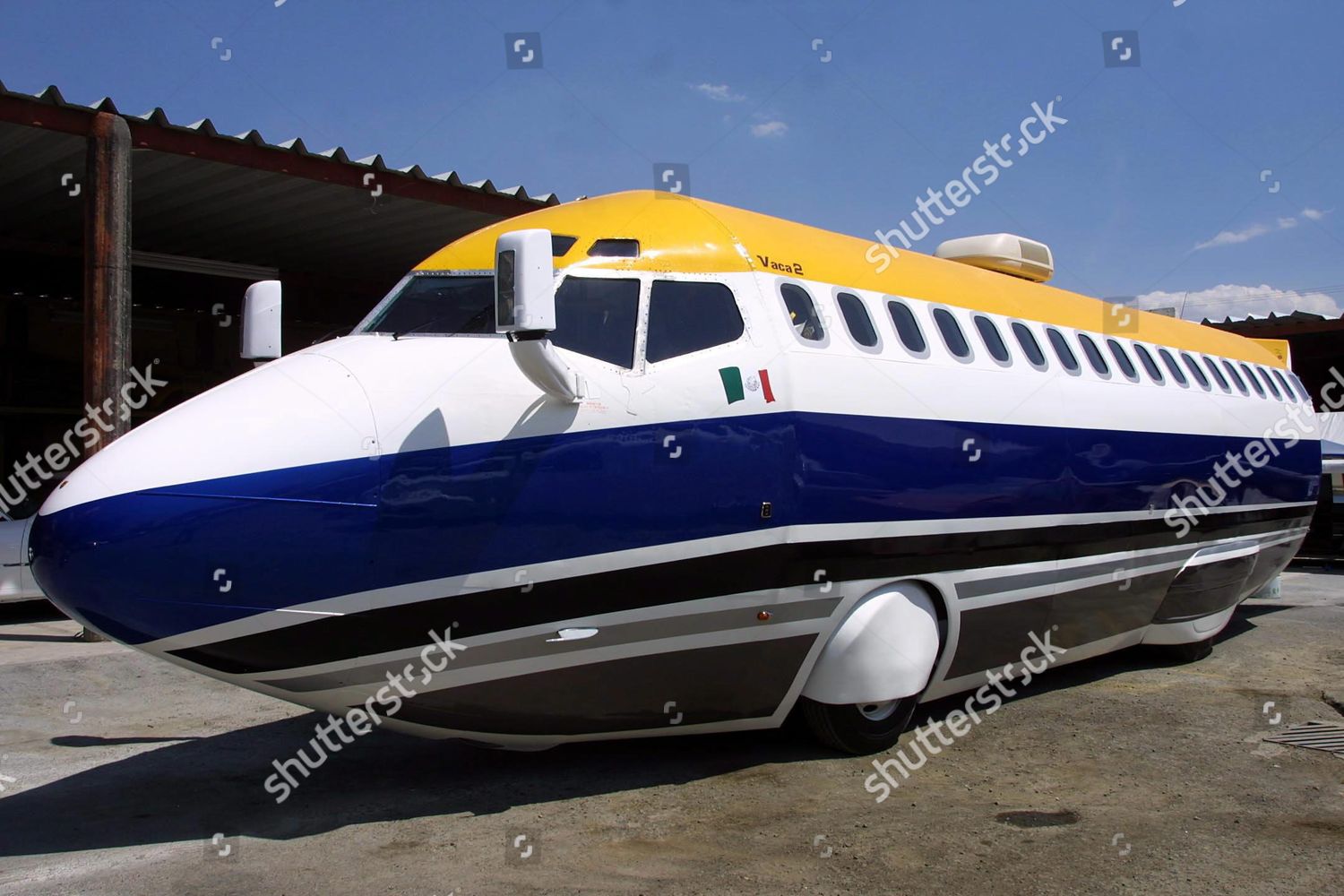 Adapted Boeing 727 Reconstructed Piece by Piece Editorial Stock Photo ...