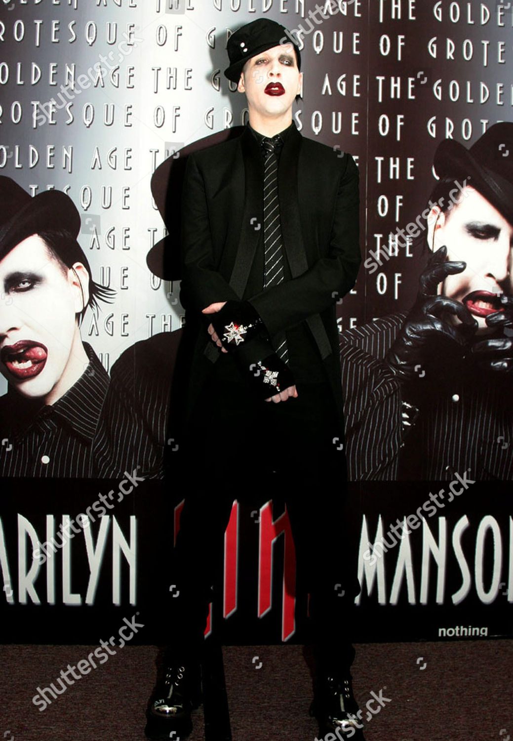 Us Punk Rocker Star Marilyn Manson Editorial Stock Photo - Stock