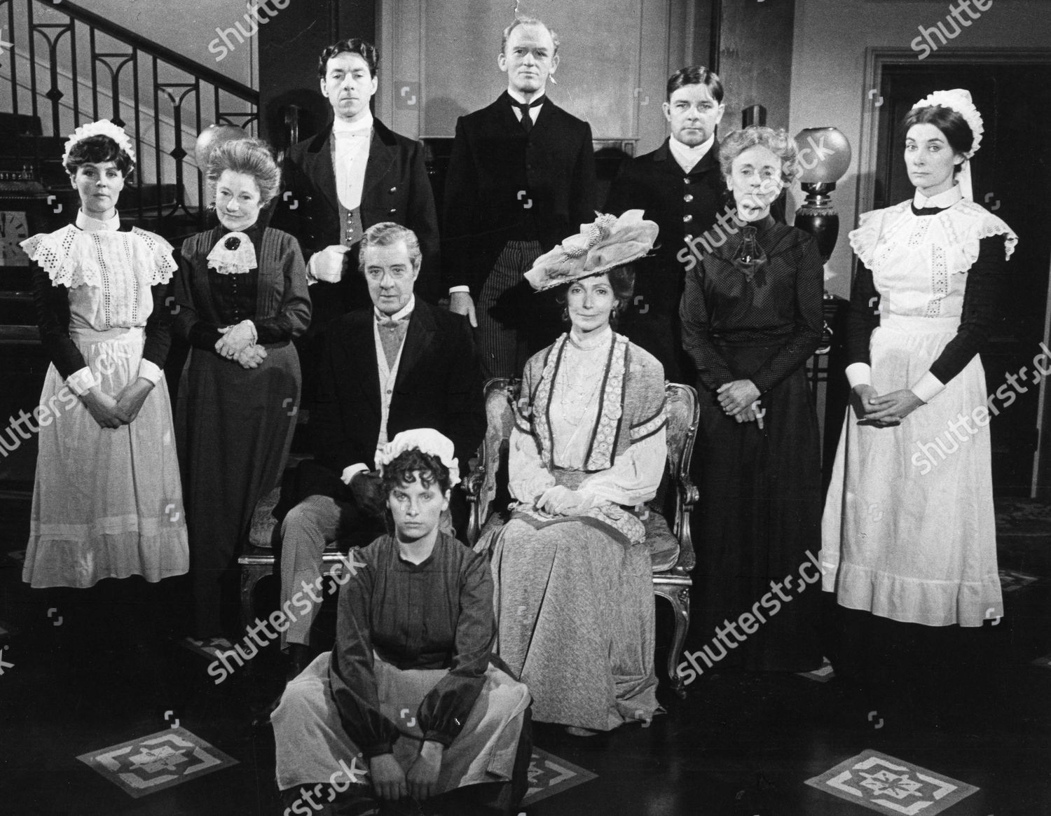 Upstairs Downstairs Pauline Collins Angela Baddeley Editorial Stock