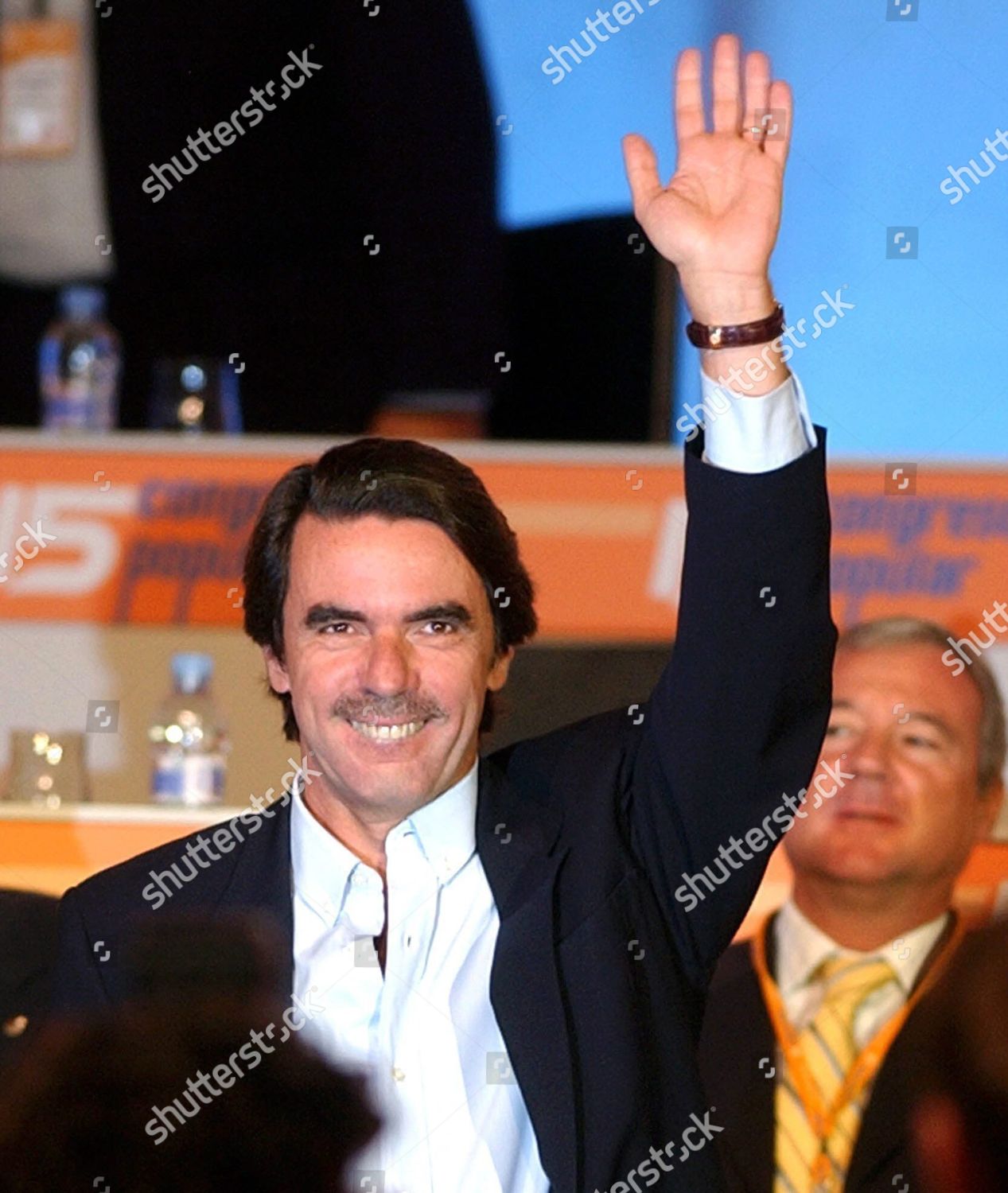 Jose Maria Aznar Spanish Popular Partys Editorial Stock Photo - Stock 