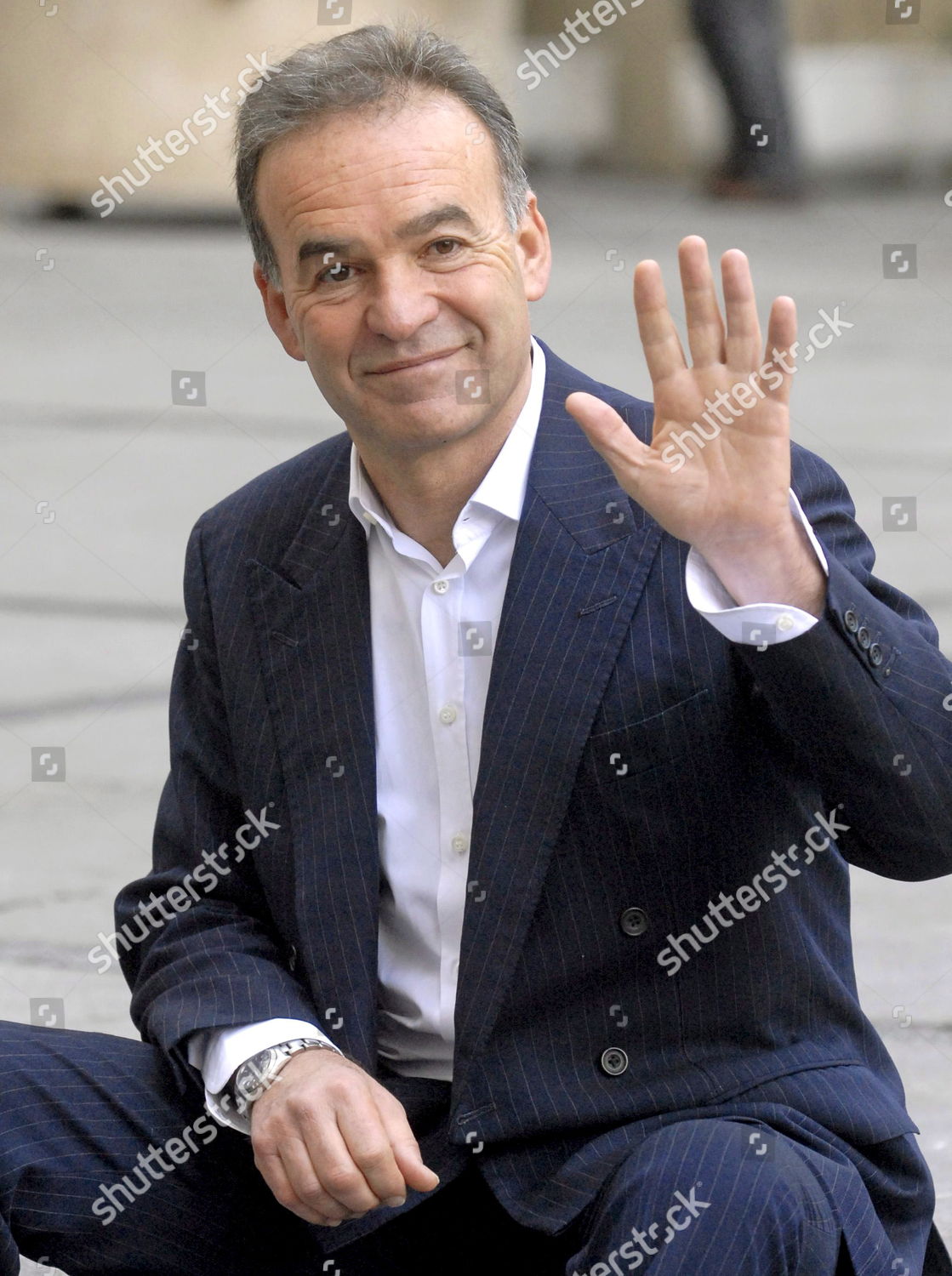 British Film Maker Nick Broomfield Poses Editorial Stock Photo Stock