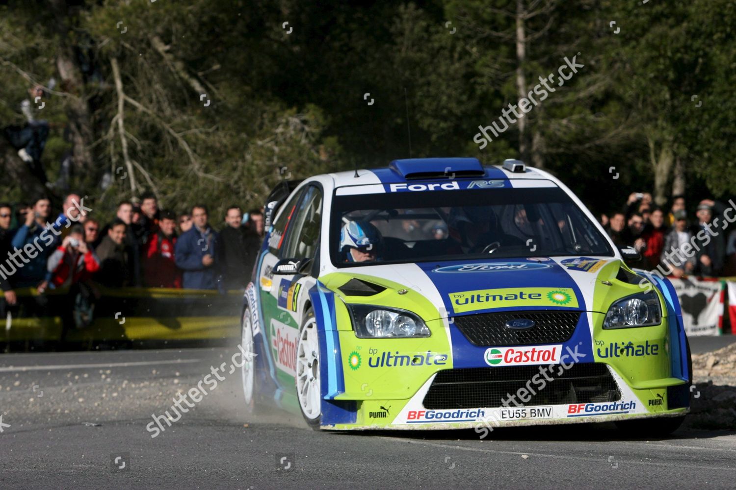 Finnish Racing Driver Marcus Gronholm Action Editorial Stock Photo ...