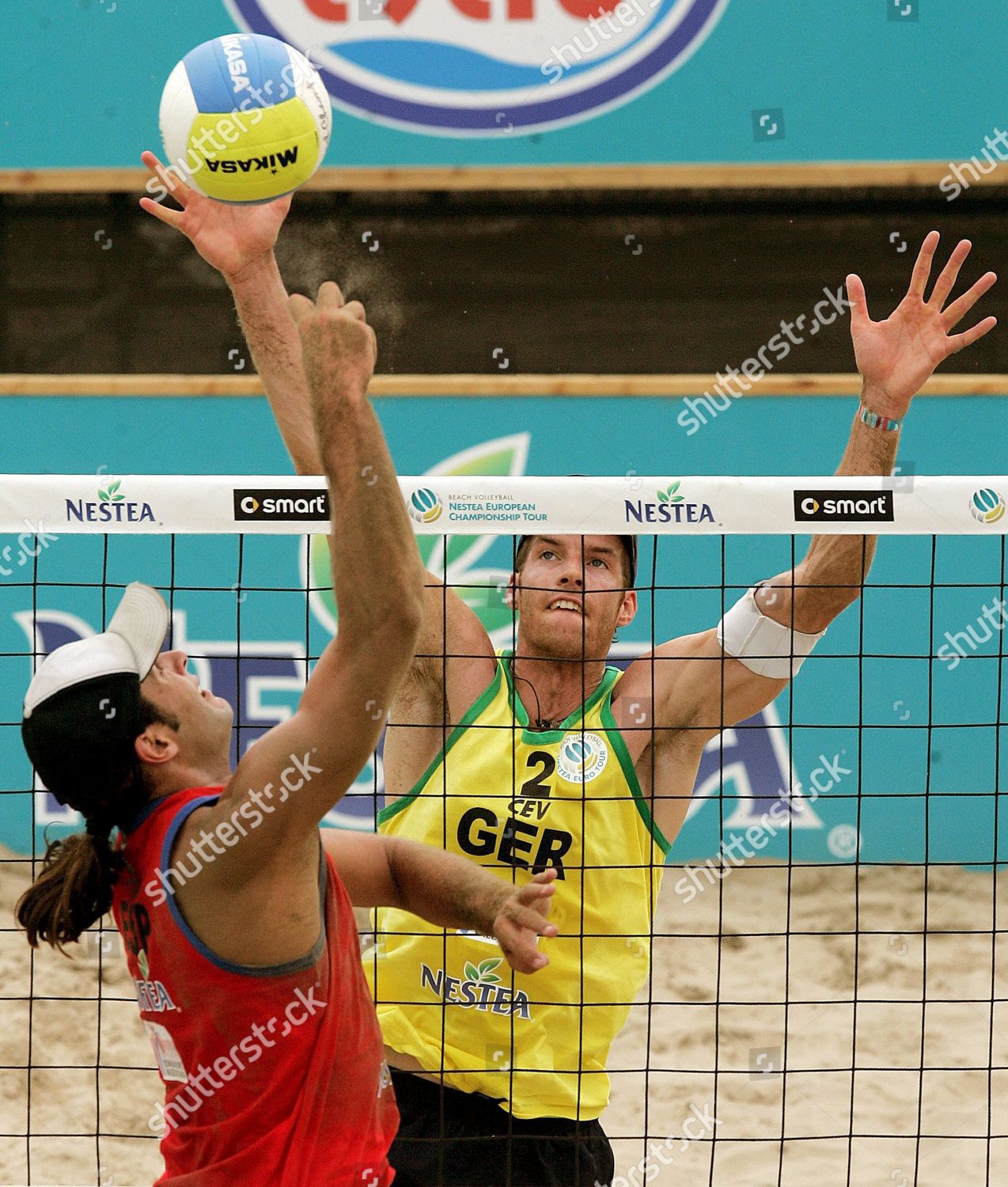 Spanish Volleyball Player Juan Claudio Garcia Editorial Stock Photo