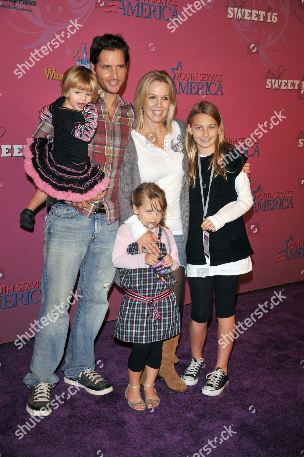 Jennie Garth Husband Peter Facinelli Children Editorial Stock Photo ...