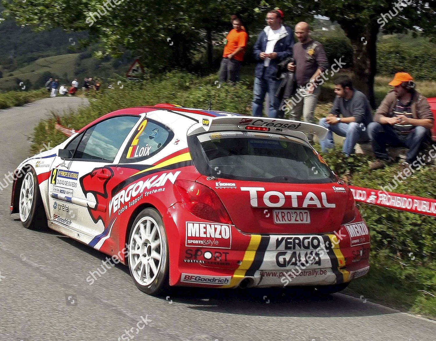 Belgian Driver Freddy Loix Action Place Editorial Stock Photo - Stock ...