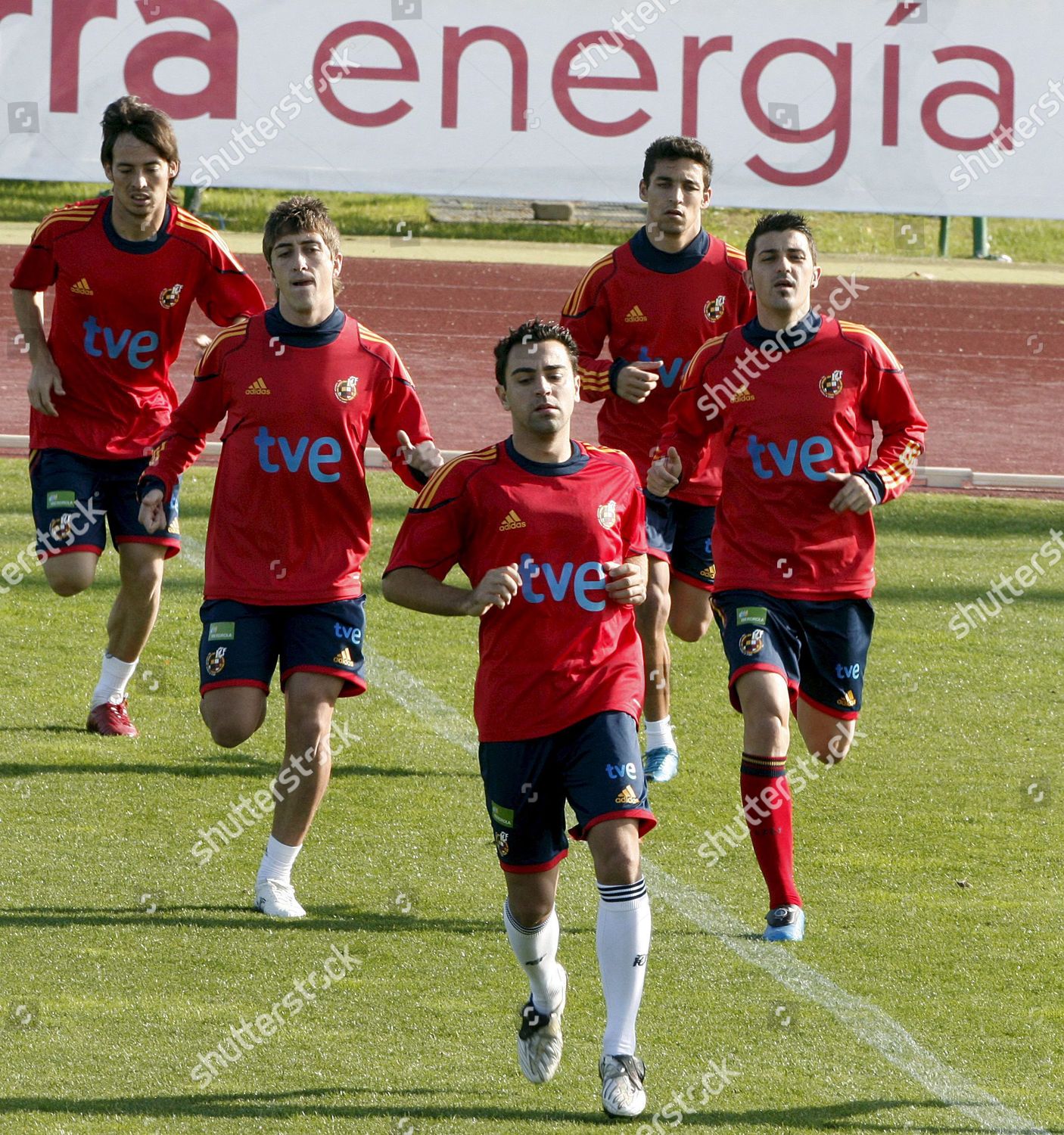 Spanish National Soccer Team Players L Editorial Stock Photo - Stock