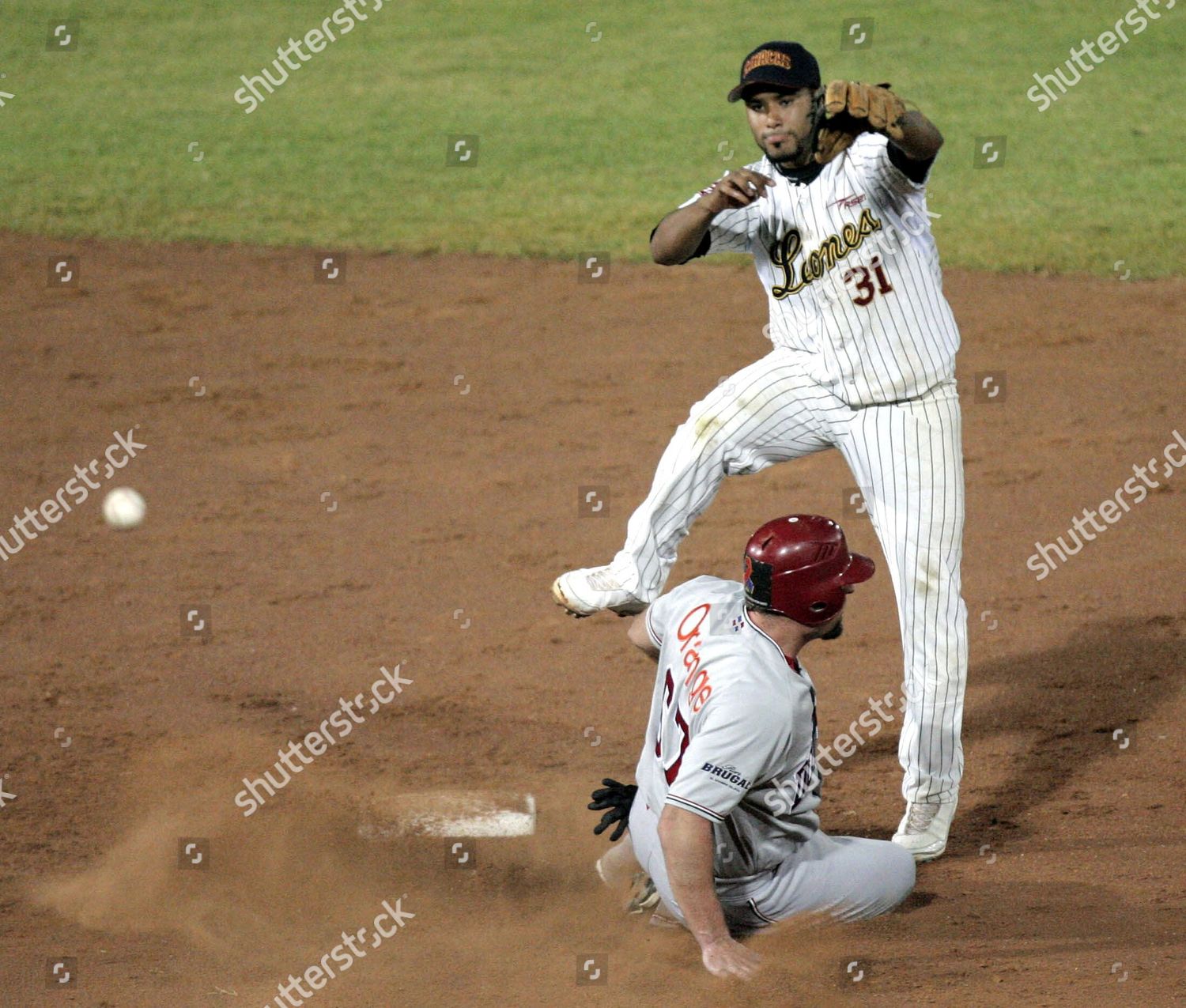 Dominican Republic Team Leones De Escogido Editorial Stock Photo 