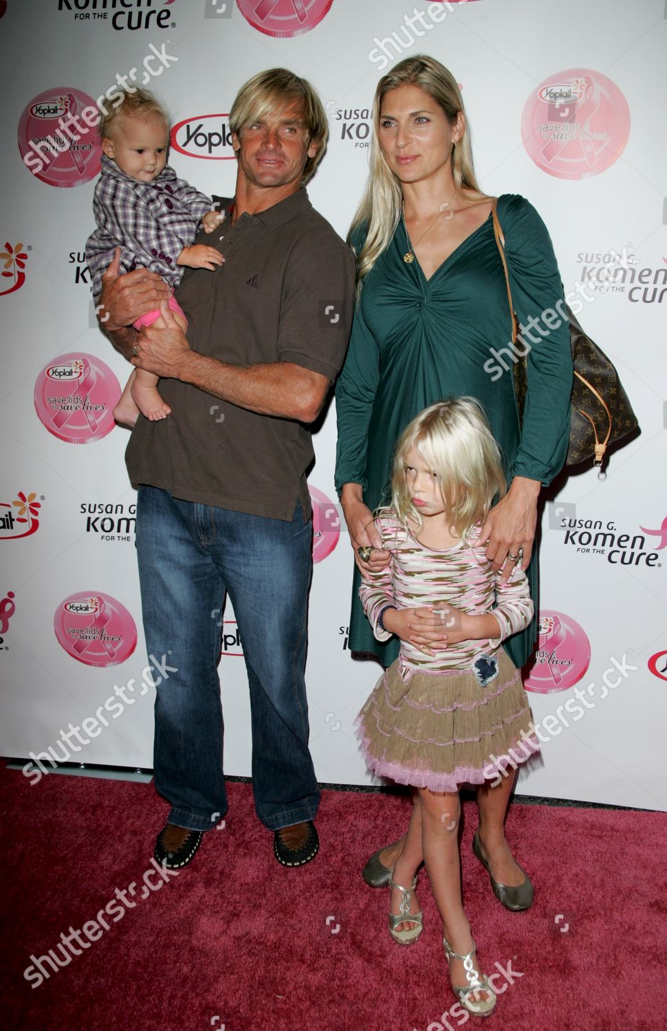 Gabrielle Reece Laird Hamilton Their Children Editorial Stock Photo ...