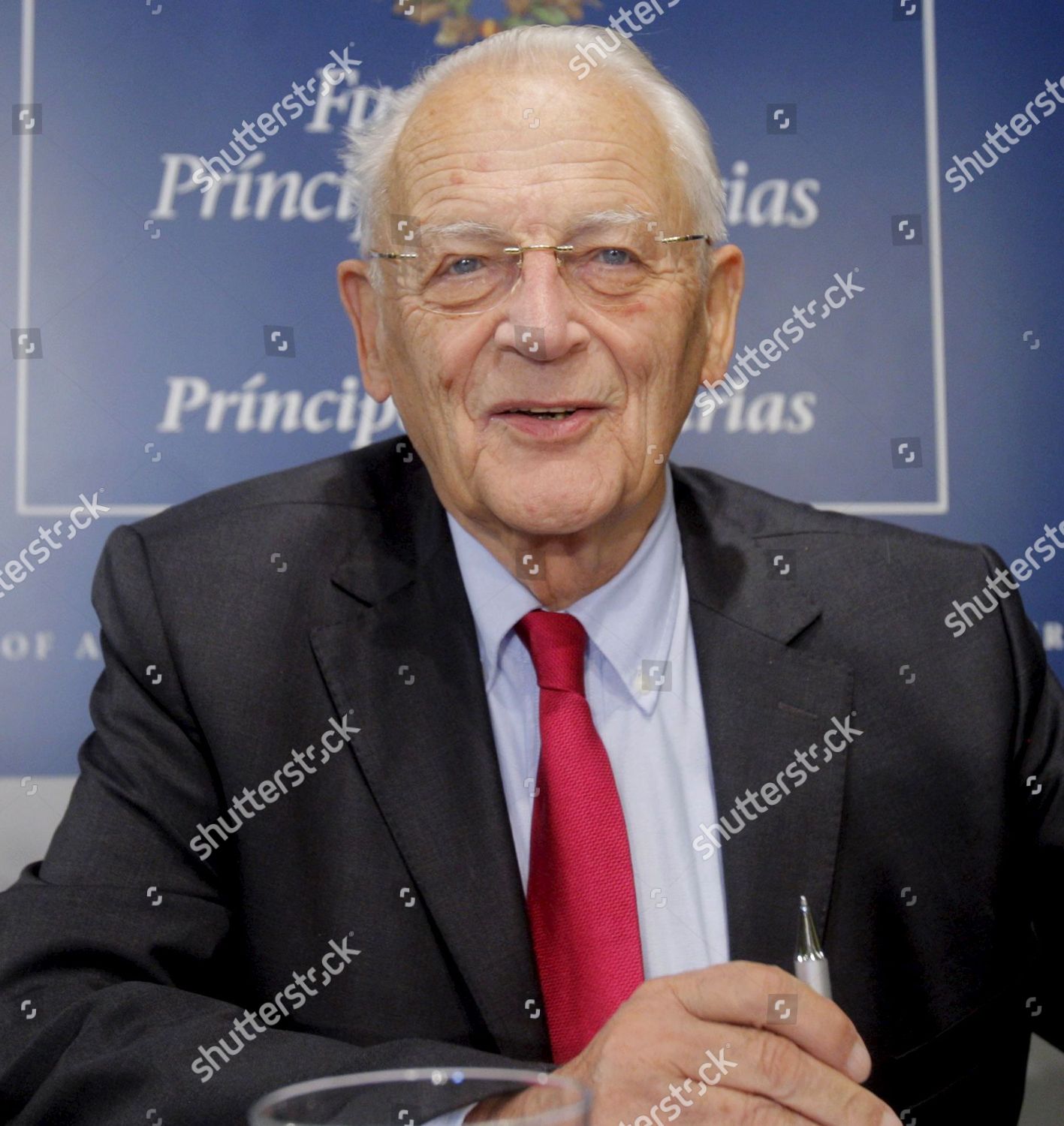 French Sociologist Alain Touraine Speaks During Editorial Stock Photo ...