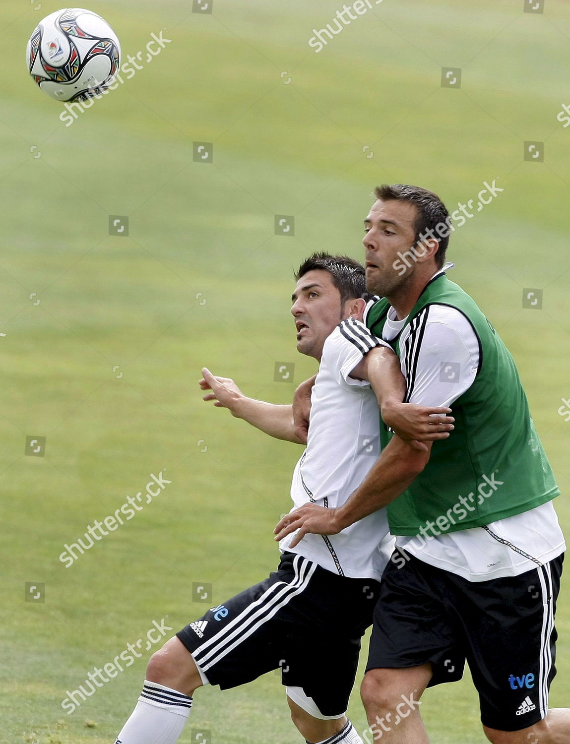 Spanish National Team Players Players David Editorial Stock Photo