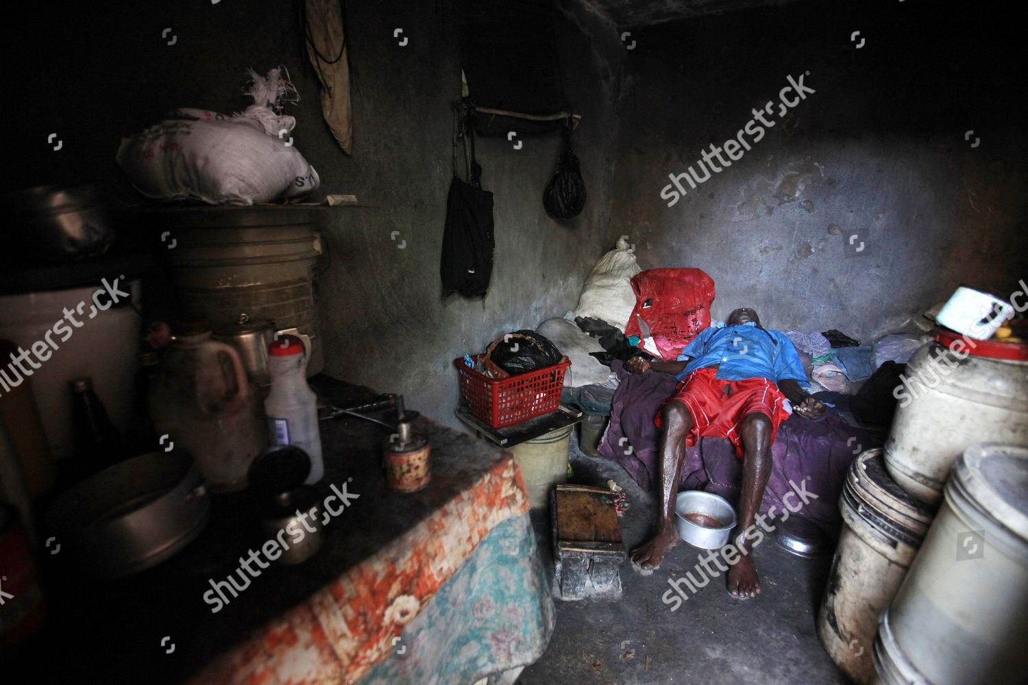 Cholera Victims Body Lies On Bed Editorial Stock Photo - Stock Image ...