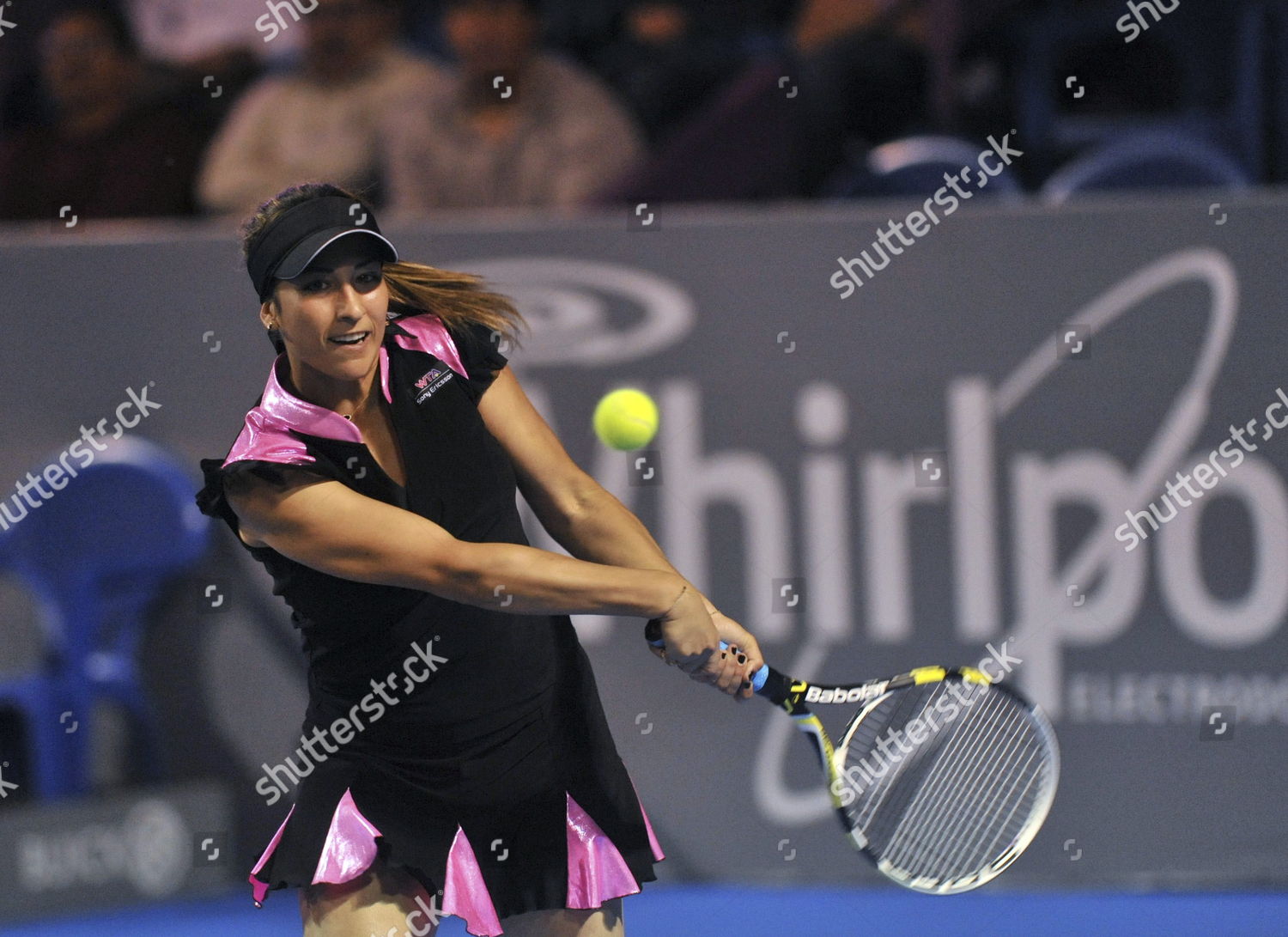 Aravane Rezai France Returns Ball Russian Editorial Stock Photo - Stock