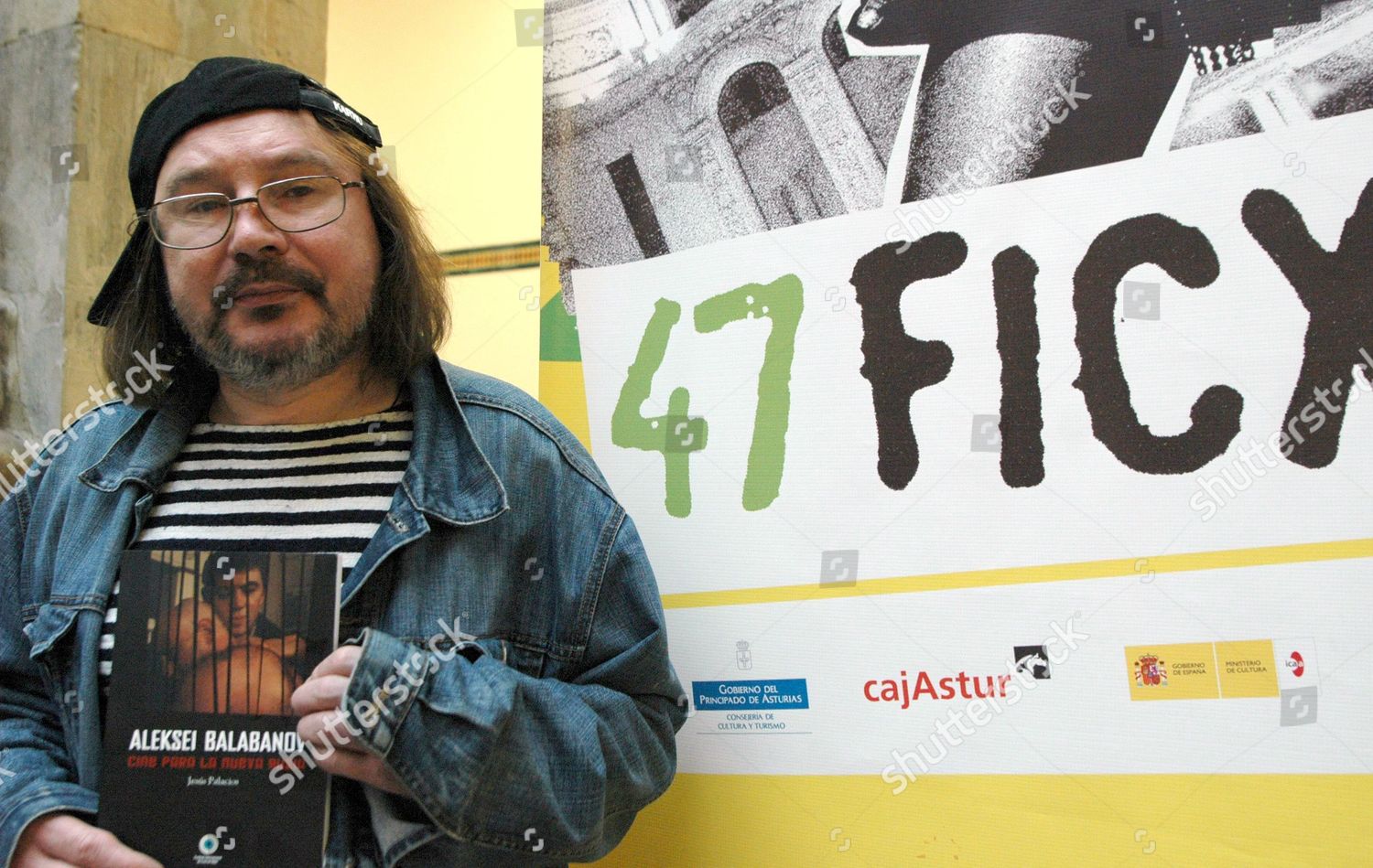 Russian Filmmaker Aleksei Balabanov Poses Copy Editorial Stock Photo ...