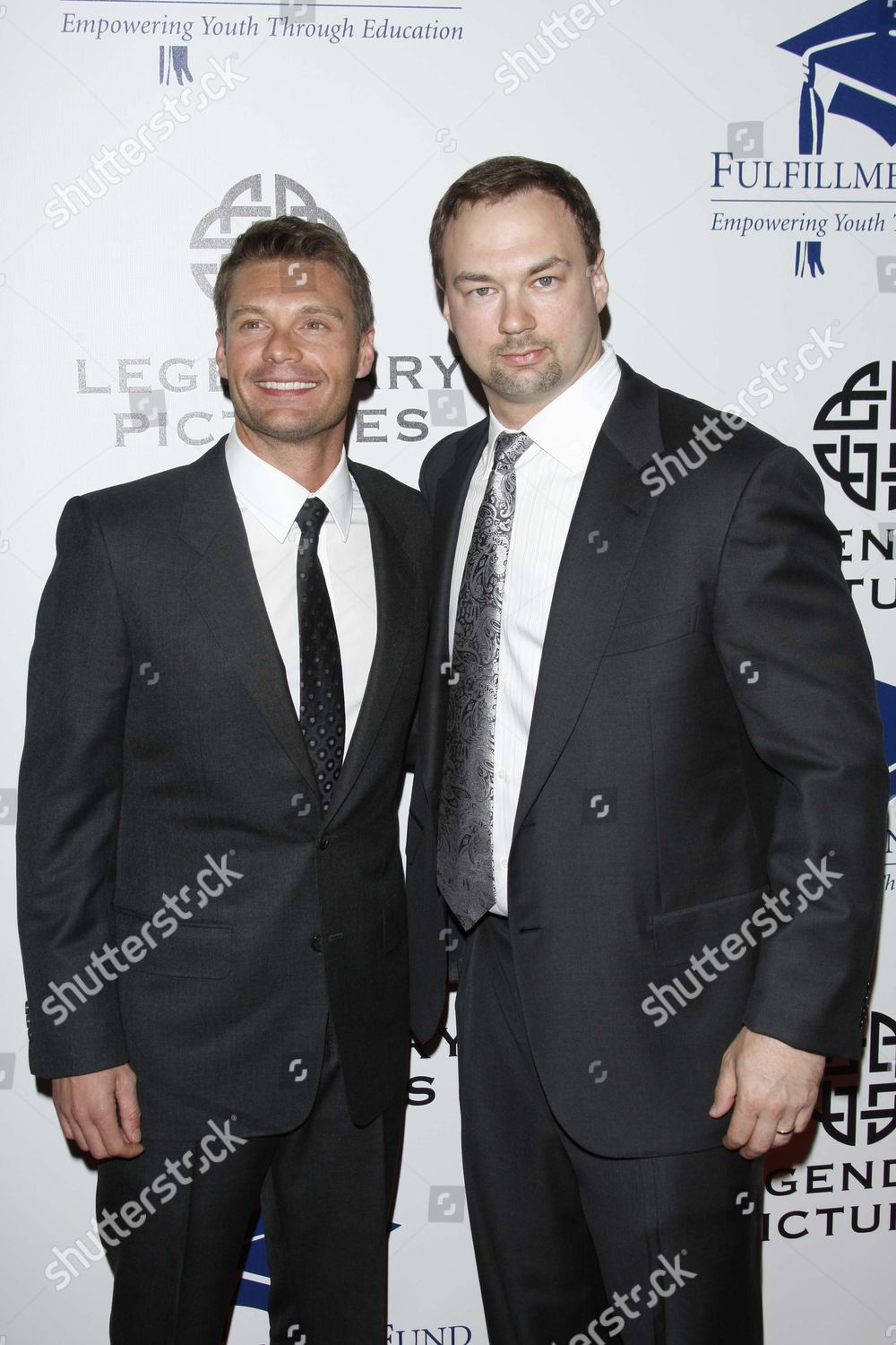 Ryan Seacrest Thomas Tull Editorial Stock Photo - Stock Image 