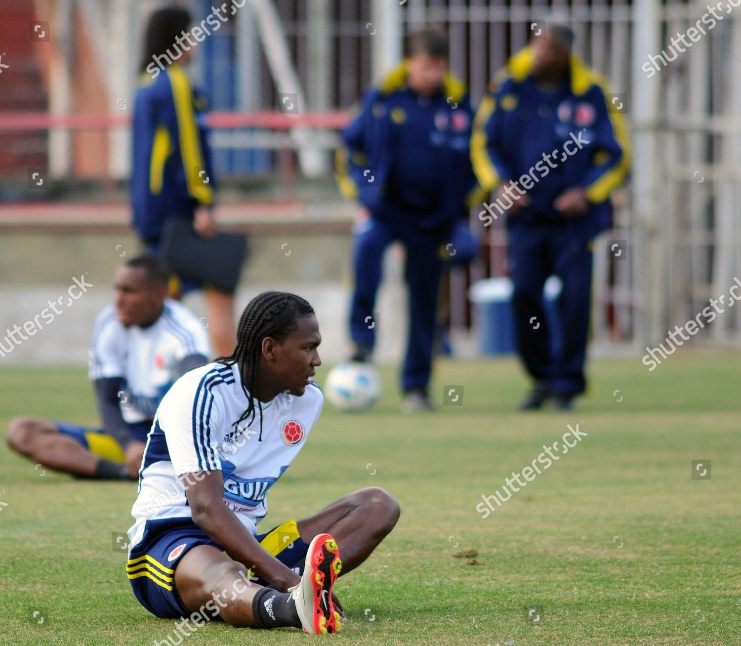 Colombian Soccer Squad Player Hugo Rodallega Editorial Stock Photo ...