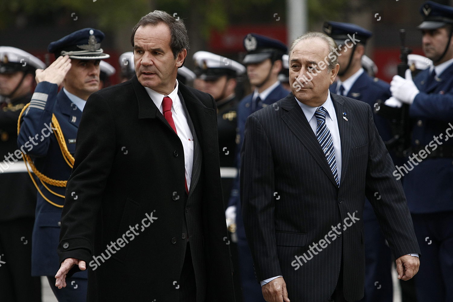 Chilean Minister Defense Andres Allamand L Editorial Stock Photo