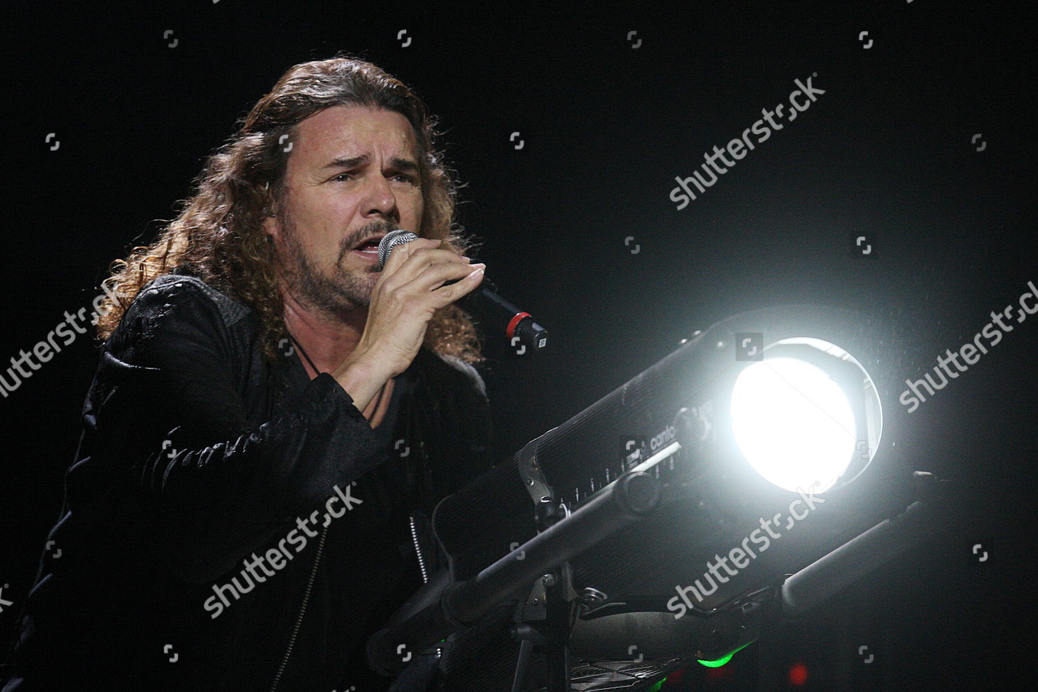 Mexican Singer Fher Olvera Preforms His Editorial Stock Photo - Stock