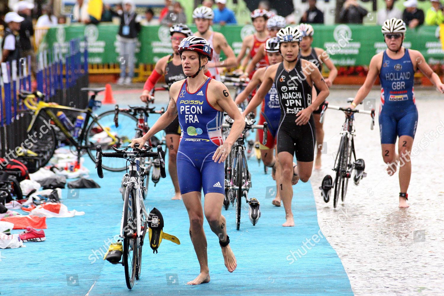 French Athlete Carole Peon L Participates Editorial Stock Photo Stock