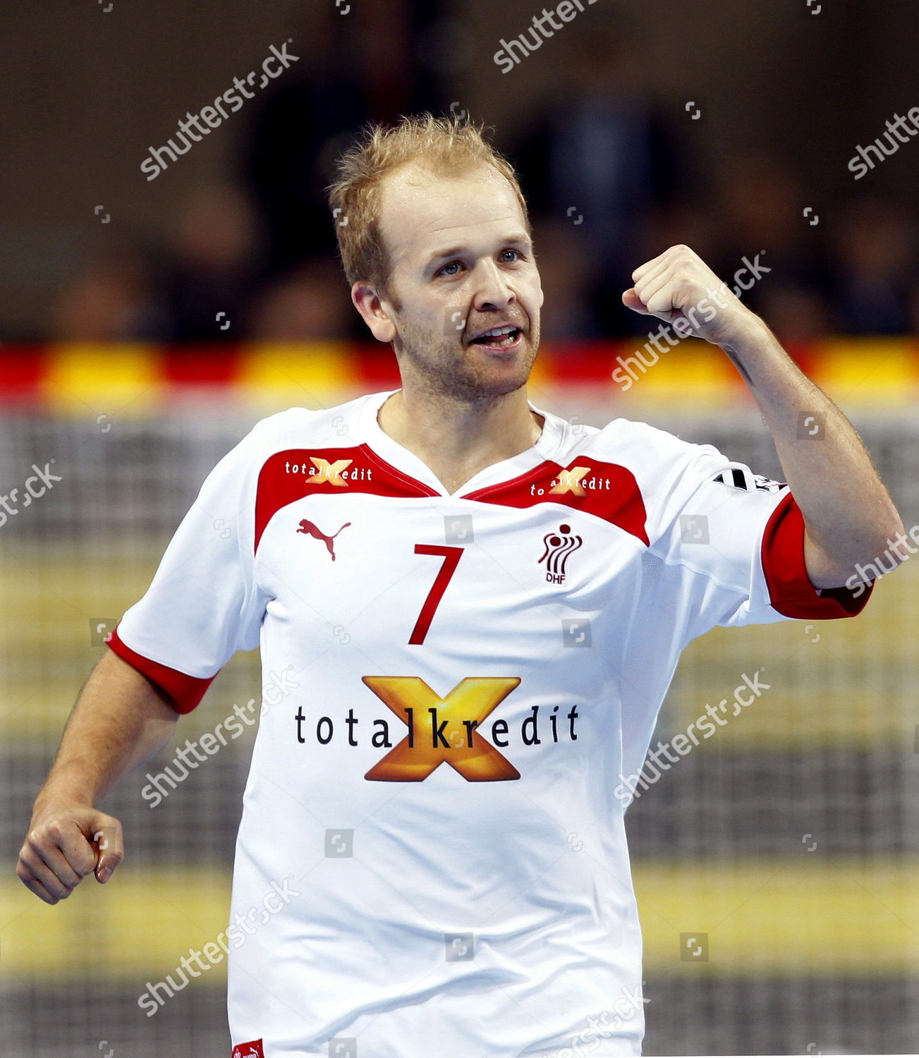 Danish Handball Team Player Anders Eggert Editorial Stock Photo Stock