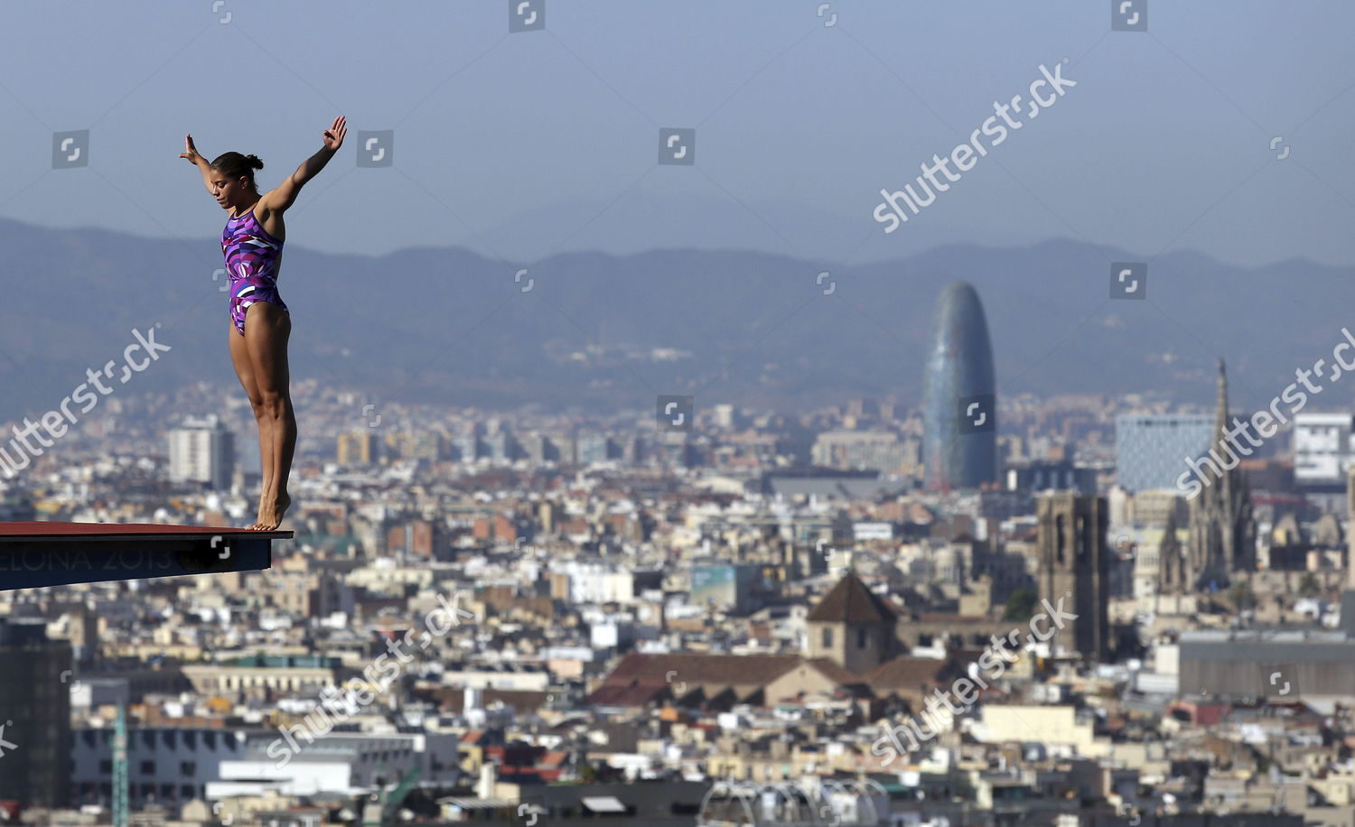 Mexican Diver Alejandra Orozco Action During Editorial Stock Photo ...