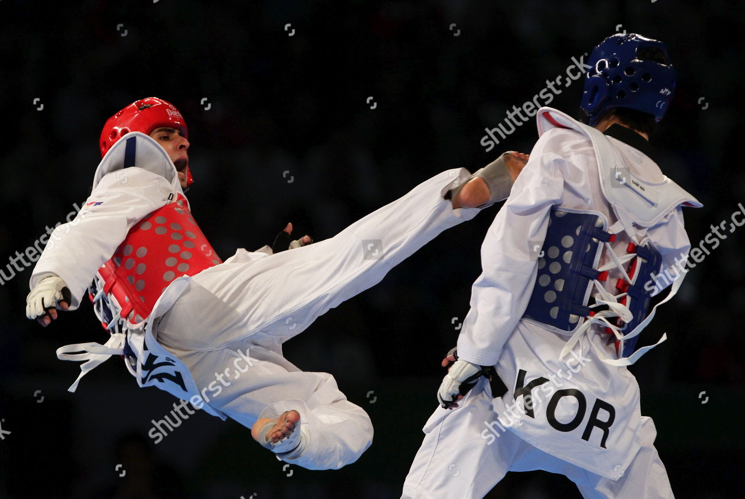 Iranian Hadi Mostean L Fights South Korean Editorial Stock Photo Stock Image Shutterstock