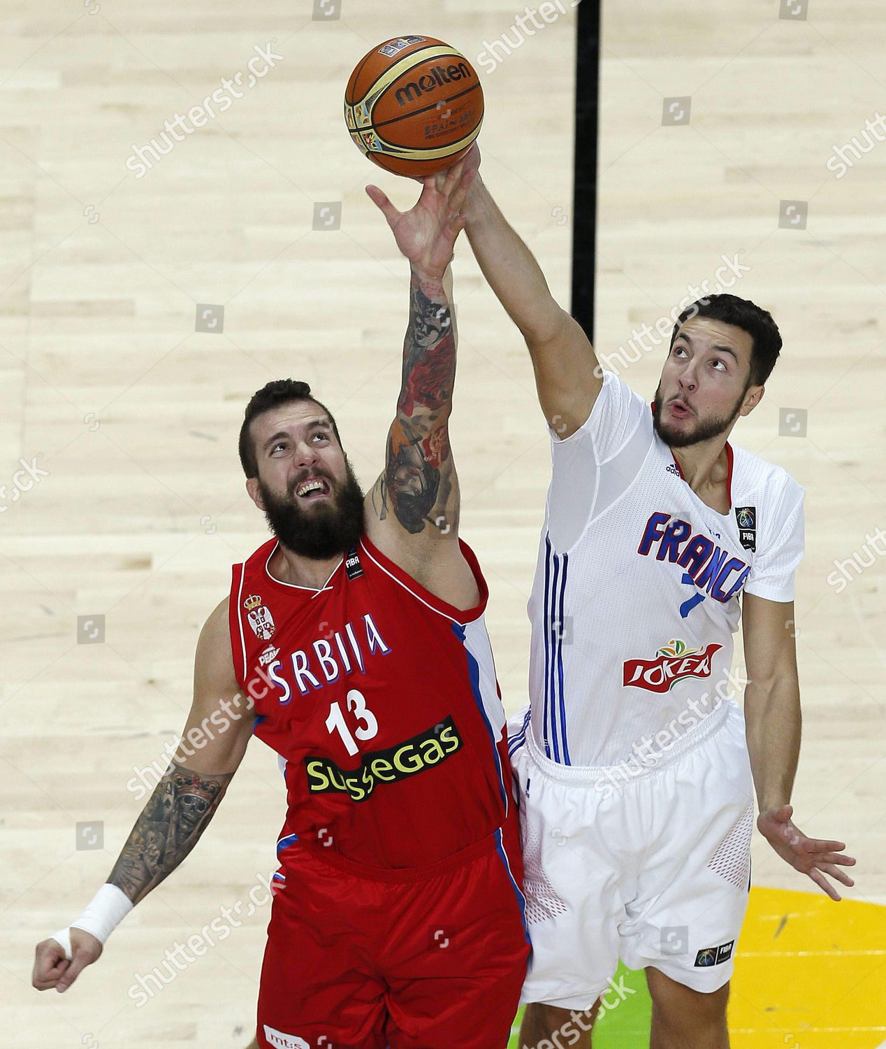 Serbian Pivot Miroslav Raduljica L Fights Editorial Stock Photo - Stock ...