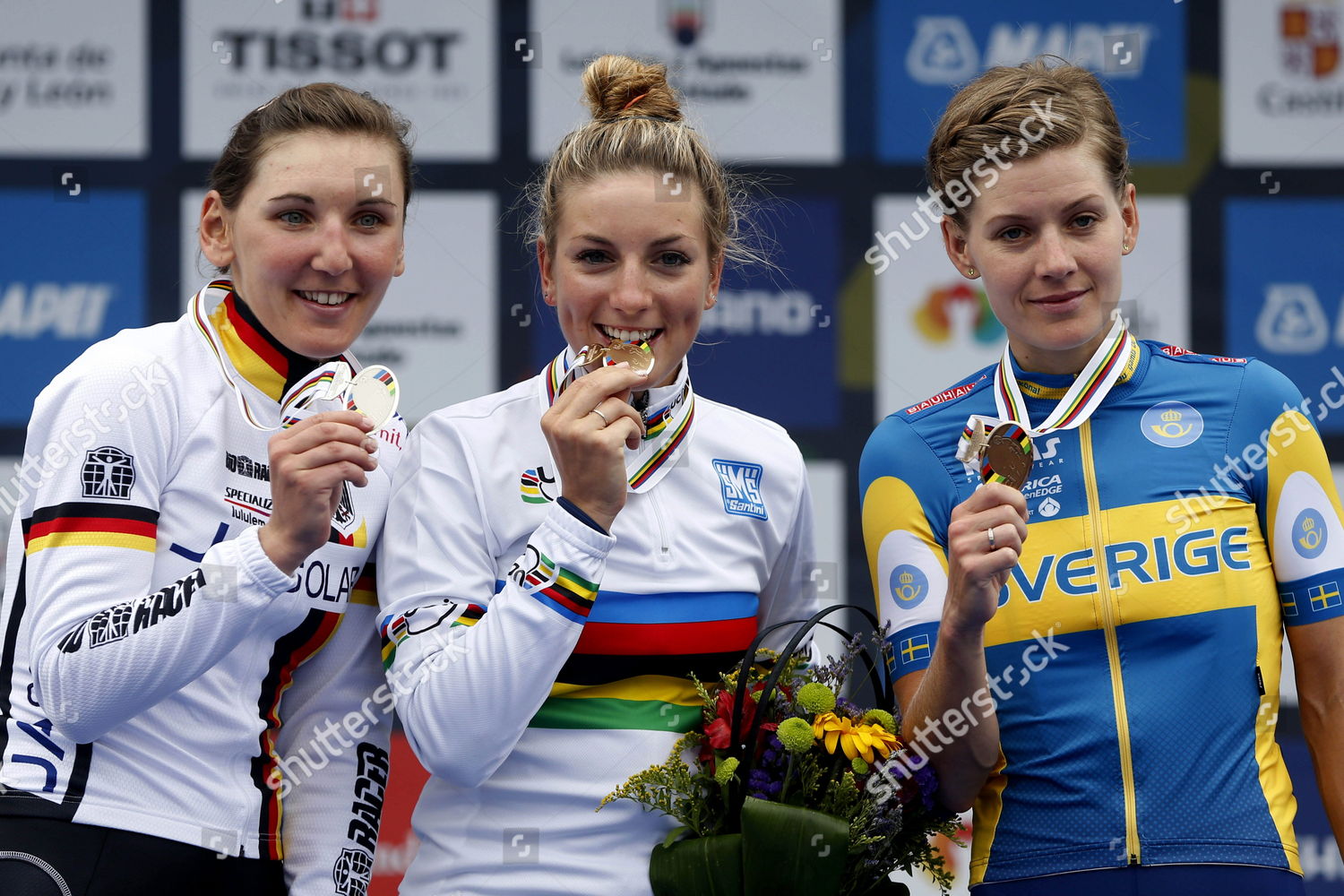 Gold Medal Winner Pauline Ferrand Prevot Editorial Stock Photo - Stock ...