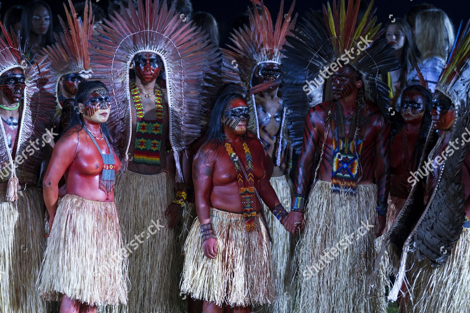 Indigenous Yawanawa Tribe Participate Presentation Cavalera Editorial Stock  Photo - Stock Image | Shutterstock