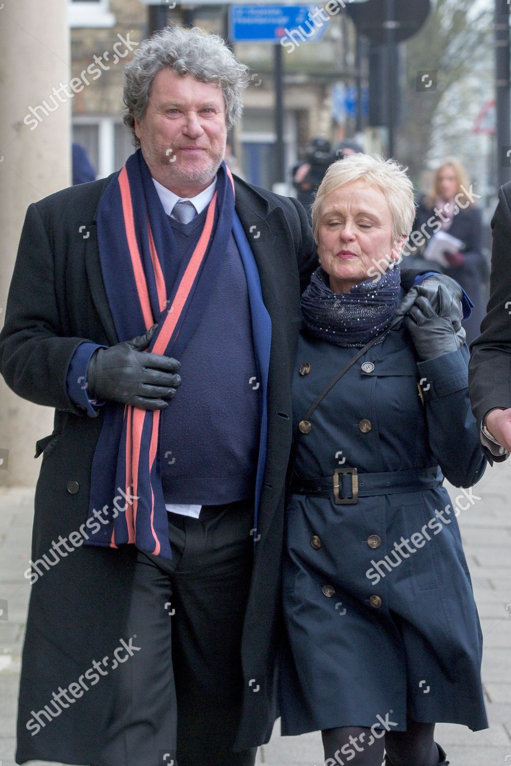 Rory Mcgrath His Wife Nicola Leaving Editorial Stock Photo - Stock ...