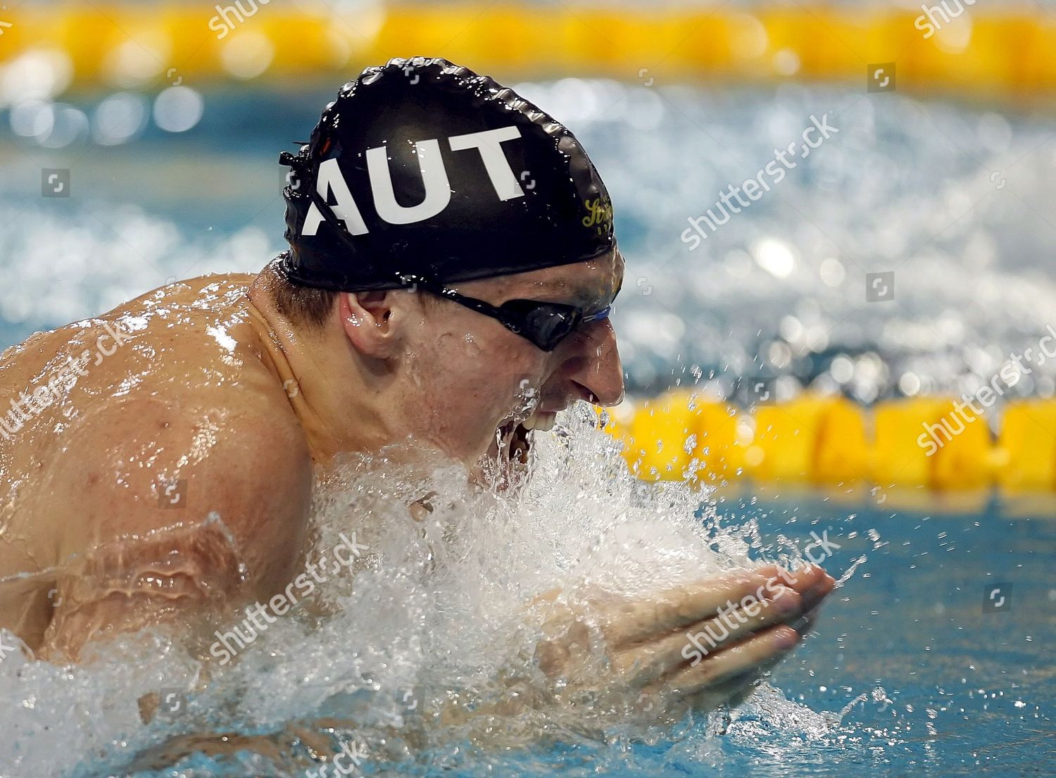 Austrias Maxim Podoprigora Competes Mens 200m Editorial Stock Photo ...