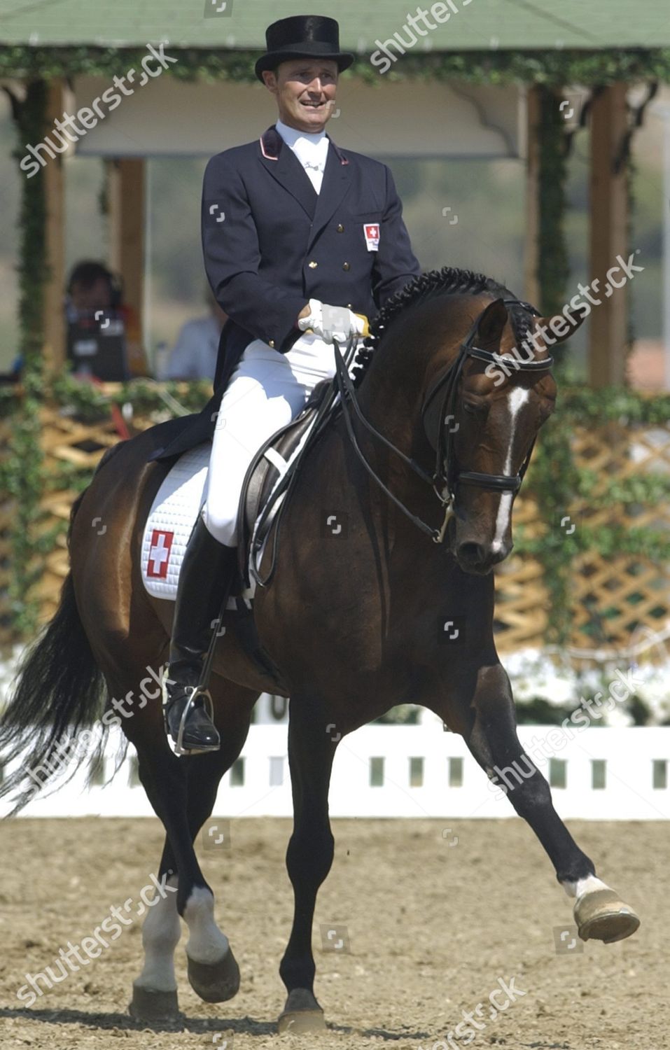 Der Schweizer Daniel Ramseier Auf Palladio Editorial Stock Photo