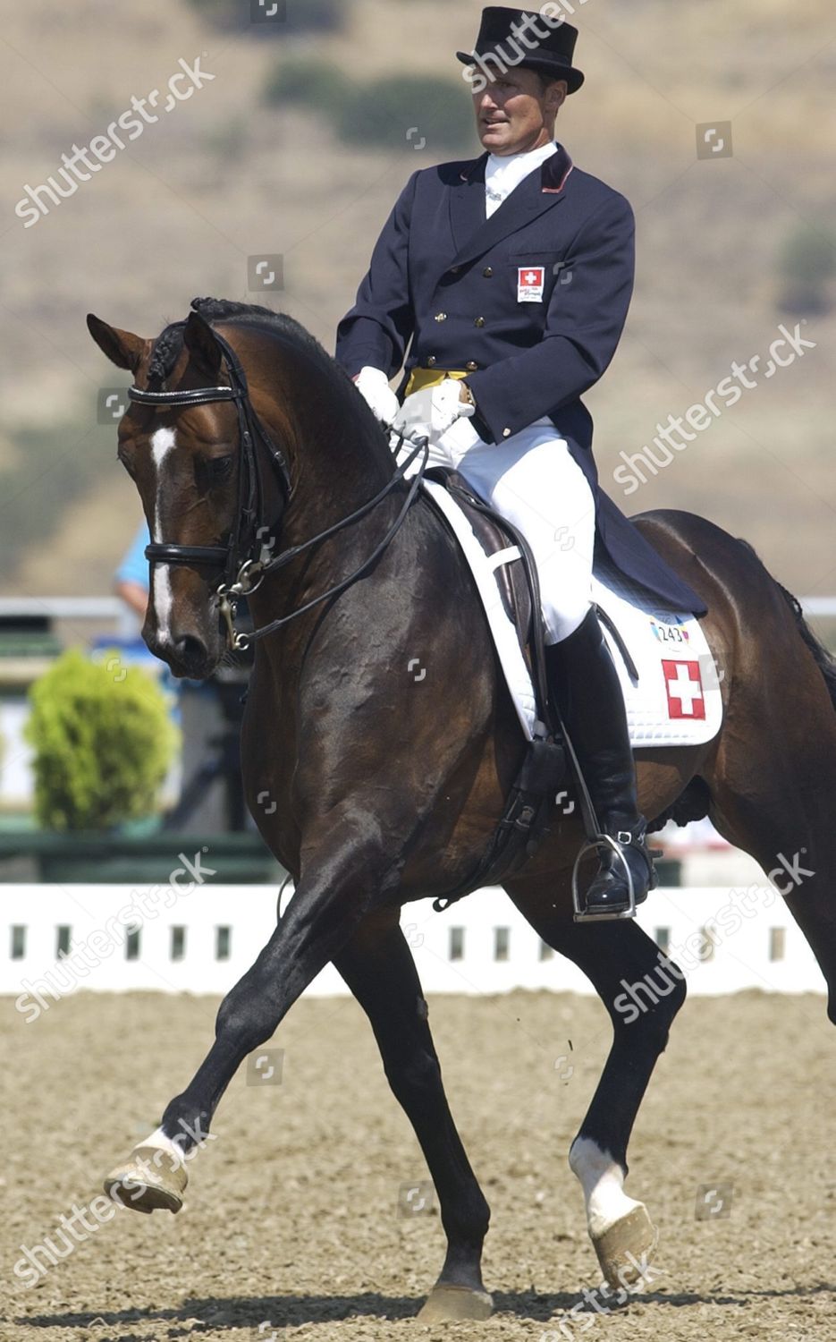 Der Schweizer Daniel Ramseier Auf Palladio Editorial Stock Photo