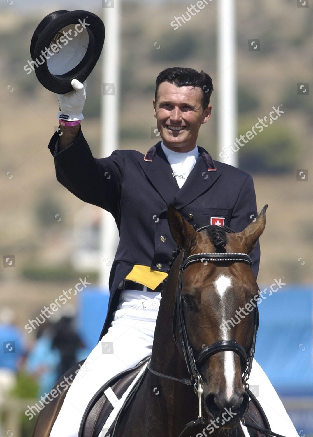 Der Schweizer Daniel Ramseier Auf Palladio Editorial Stock Photo
