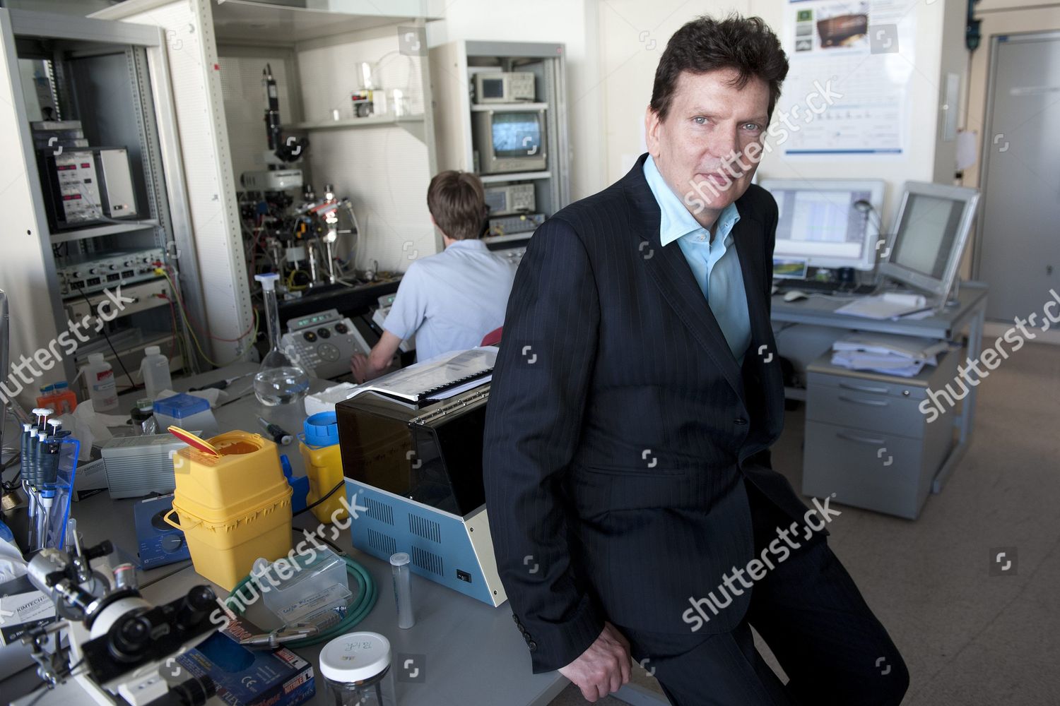 Henry Markram Director Blue Brain Team Editorial Stock Photo Stock