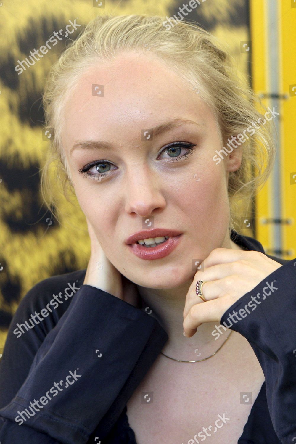 German Actress Katharina Heyer Poses During Editorial Stock Photo ...