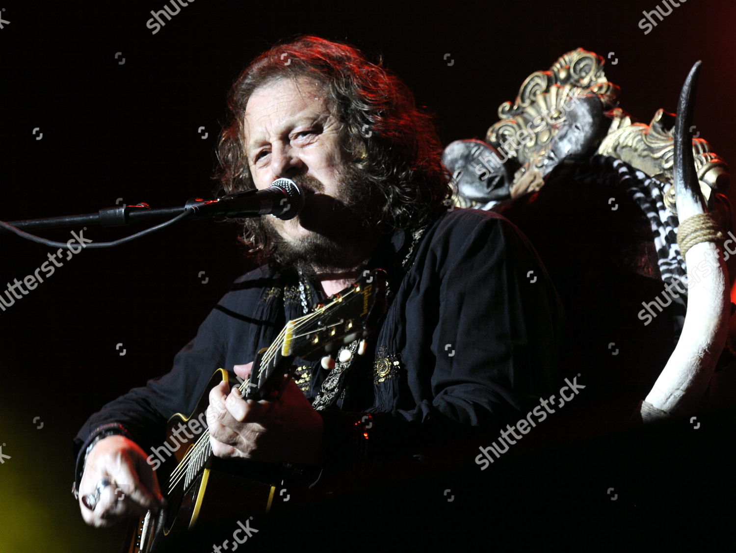 Italian Singer Zucchero Performs Moon Stars Editorial Stock Photo