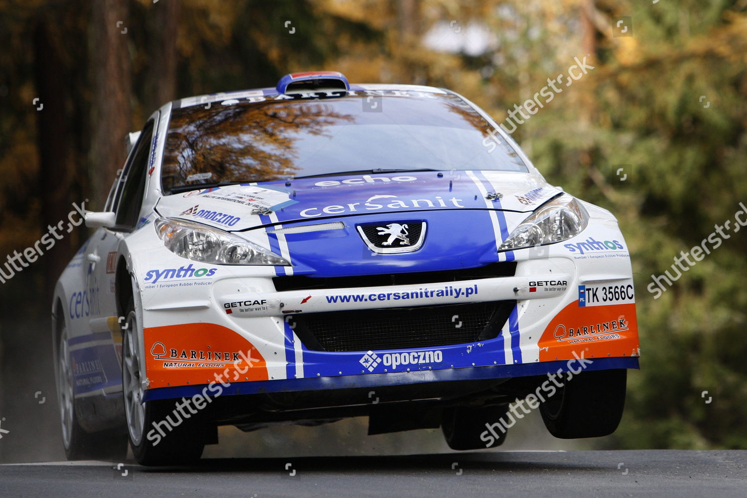 Driver Michal Solowow Poland Codriver Maciek Editorial Stock Photo