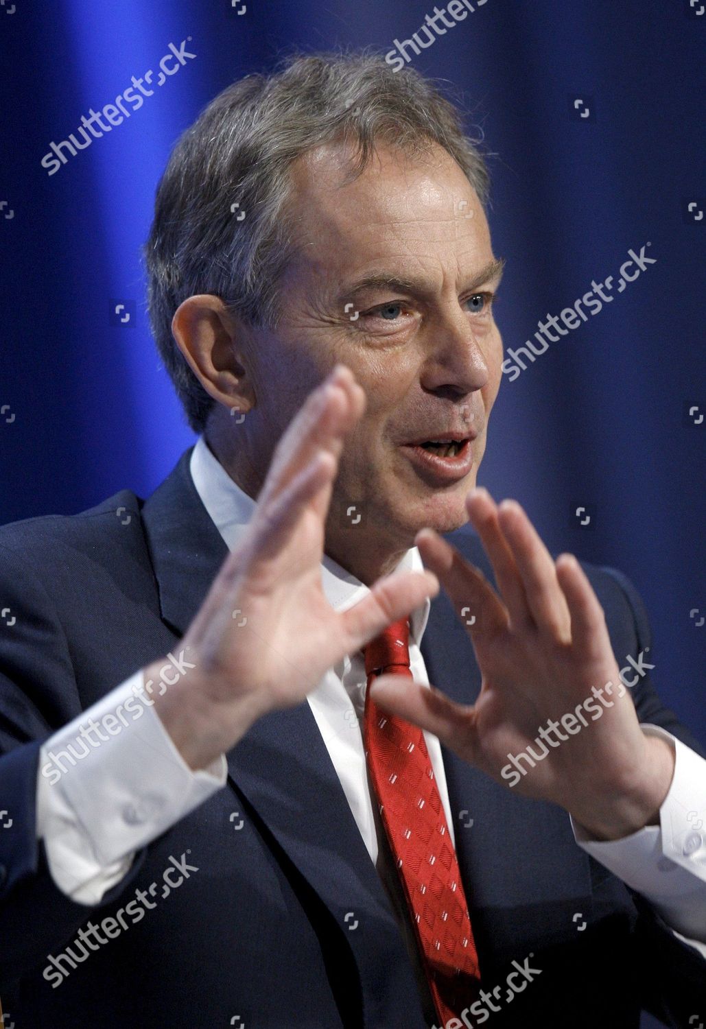 Britains Former Prime Minister Tony Blair Editorial Stock Photo - Stock