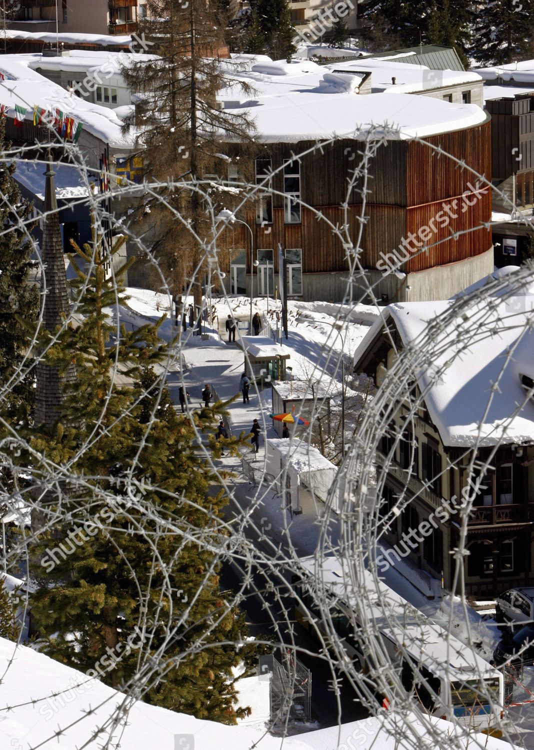 Outside View Congress Center Davos Switzerland Editorial Stock Photo ...