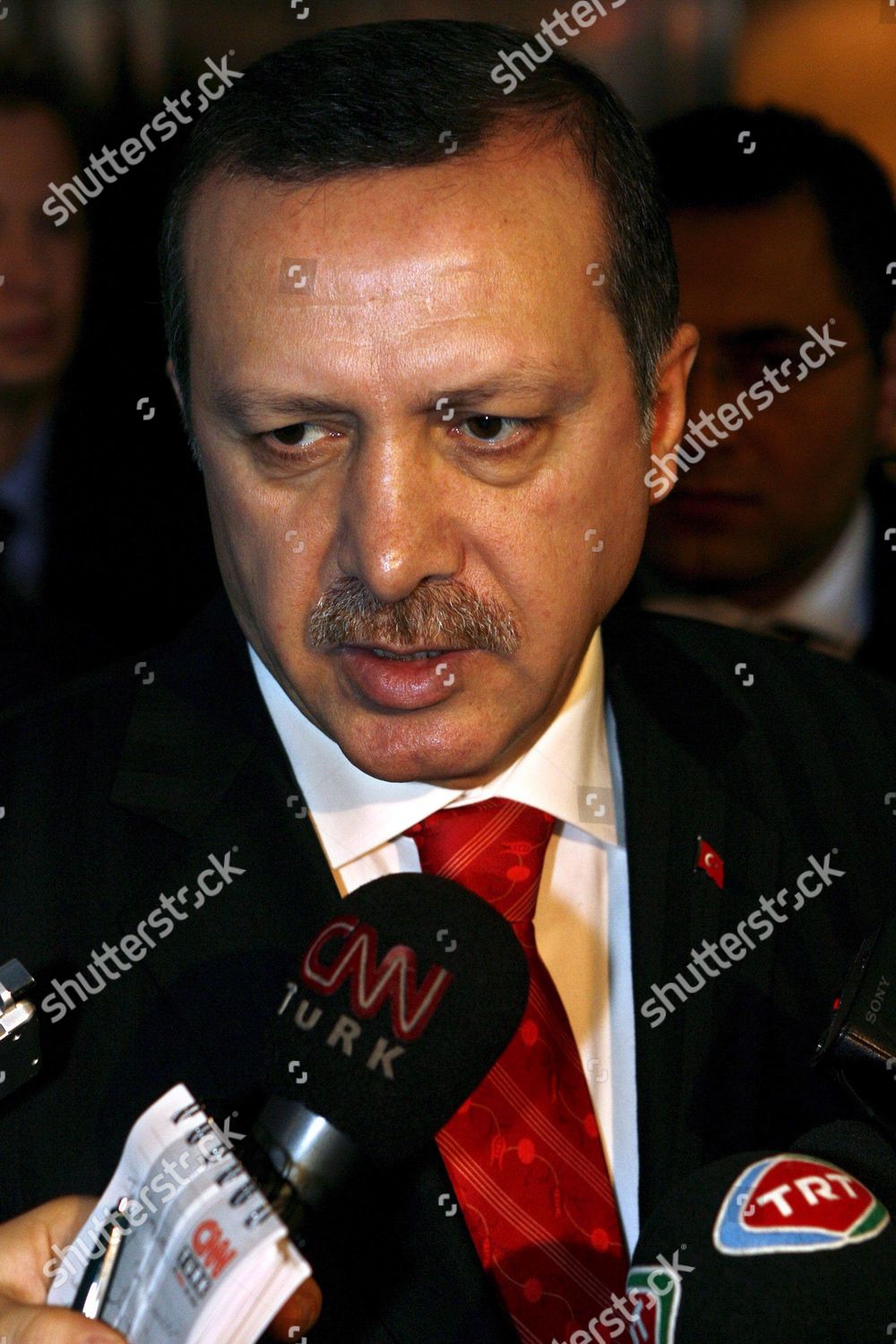 Turkish Prime Minister Recep Tayyip Erdogan Editorial Stock Photo