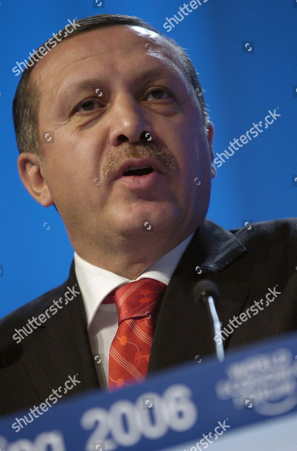 Turkish Prime Minister Recep Tayyip Erdogan Editorial Stock Photo