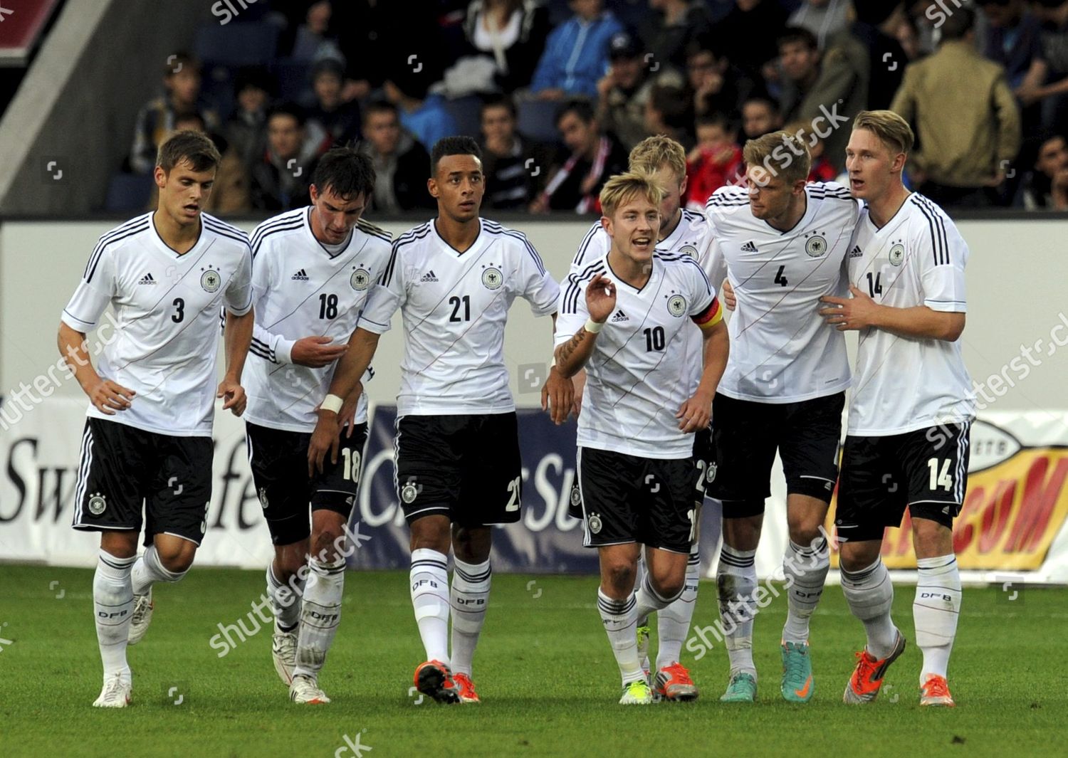 Germanys Players Celebrate Their Goal 02 Captain Editorial Stock Photo Stock Image Shutterstock