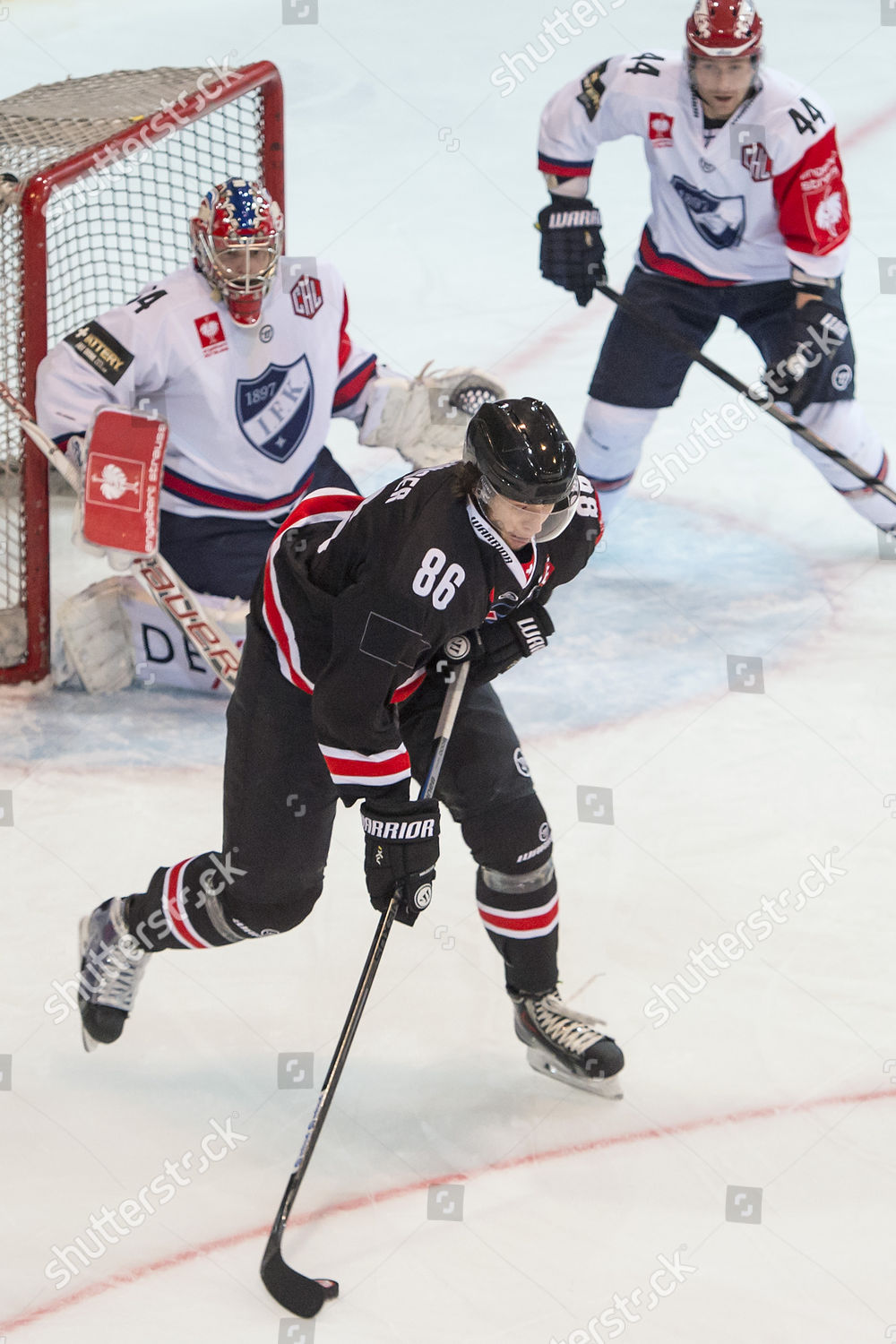 Fribourgs Julien Sprunger Center Fight Puck Editorial Stock Photo ...