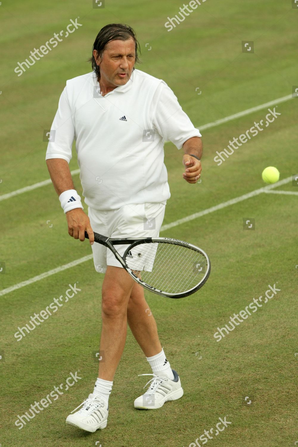 Photo Presse Vintage 1980 – Ilie Nastase, Joueur Tennis Roumain, Tirage Original