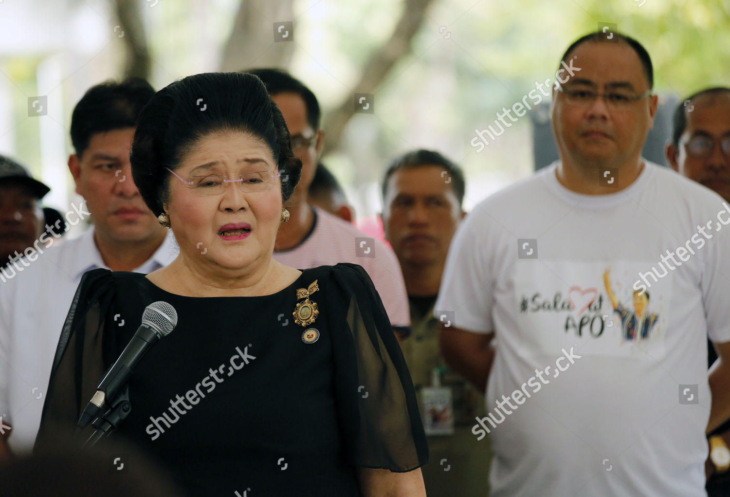 Former Filipino First Lady Imelda Marcos Editorial Stock Photo - Stock ...